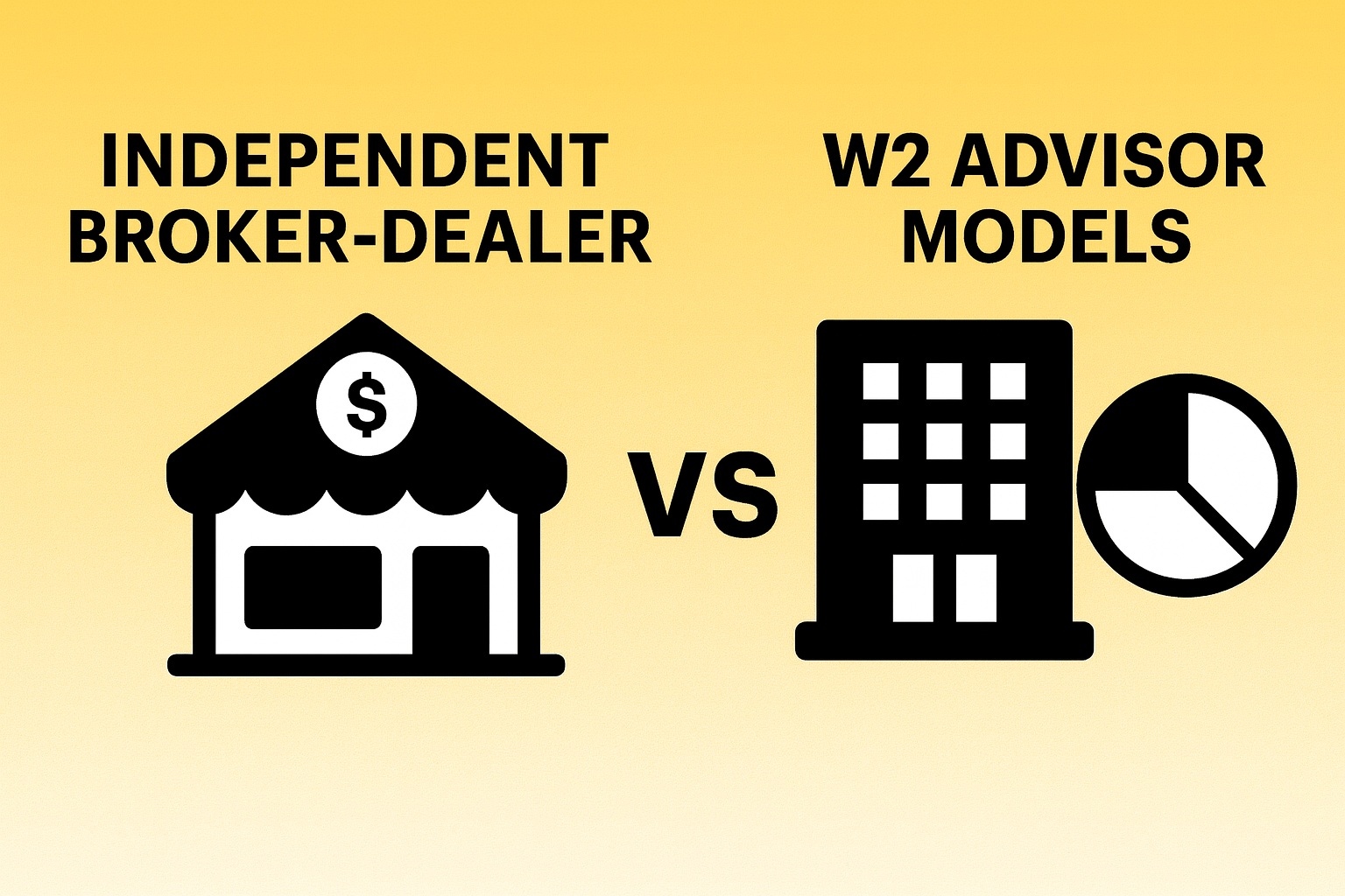 Independent Broker-Dealers vs. W2 Models: A Data Comparison