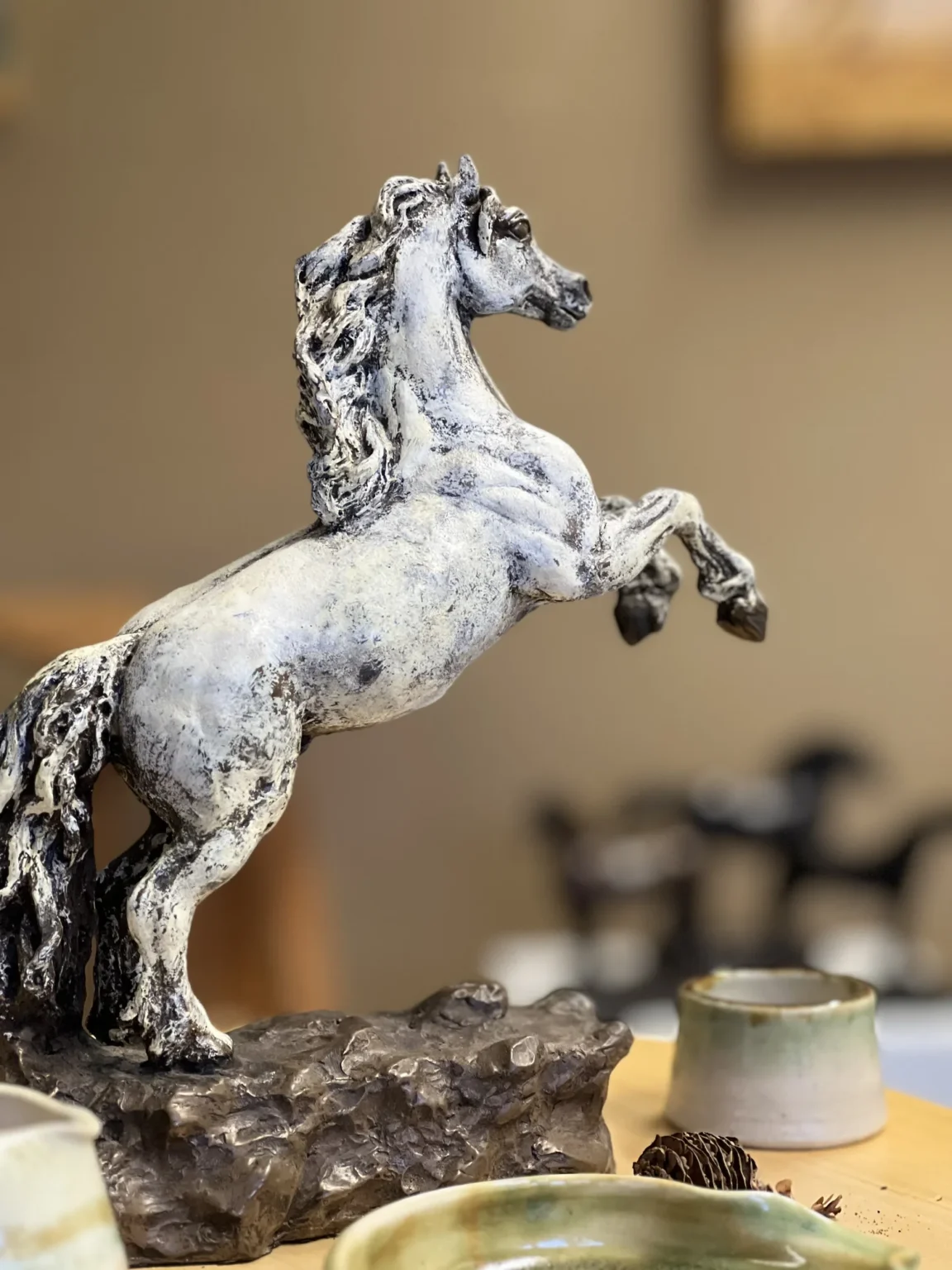 Jubilation Tabletop Sculpture of Horse