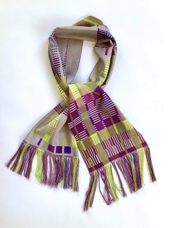 Silk scarf - Contrast Sides