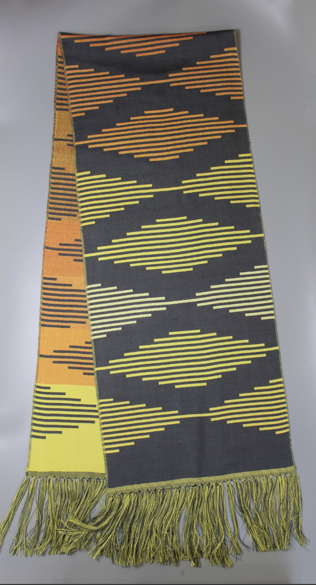 Bold Chaos Silk Scarf