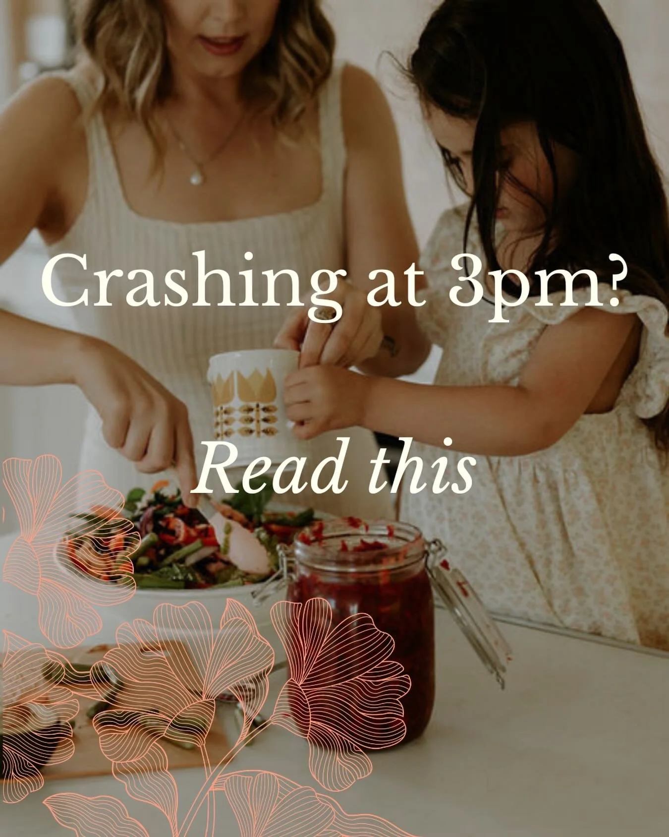 A common pattern I see in clinic is Women feeling exhausted, irritable and craving sugar by 3pm then relying on caffeine to get through the day.

When we look at breakfast and morning tea, they&rsquo;ve barely had enough protein (or food in general) 