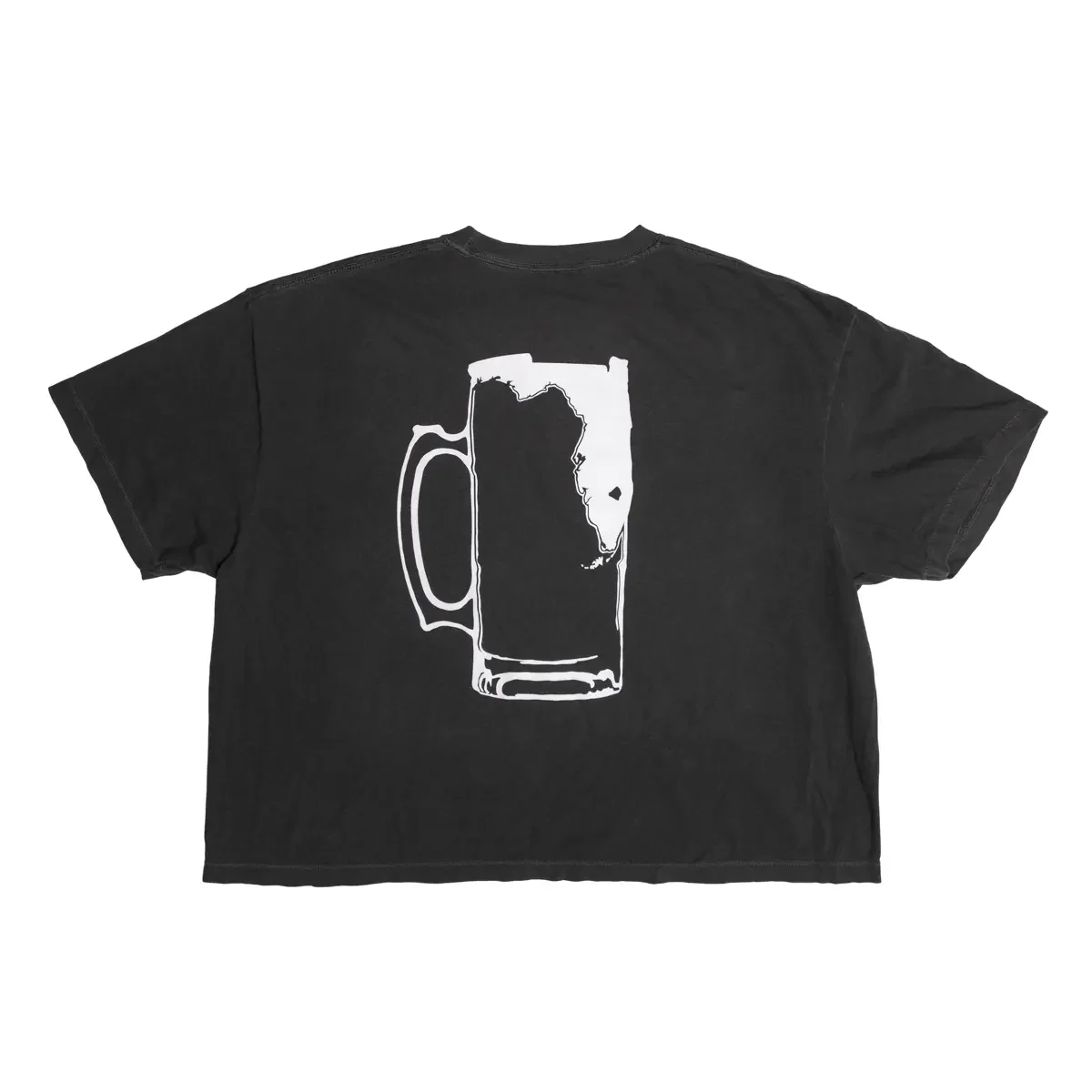 Comfort Colors Gray Crop Shirt – Back