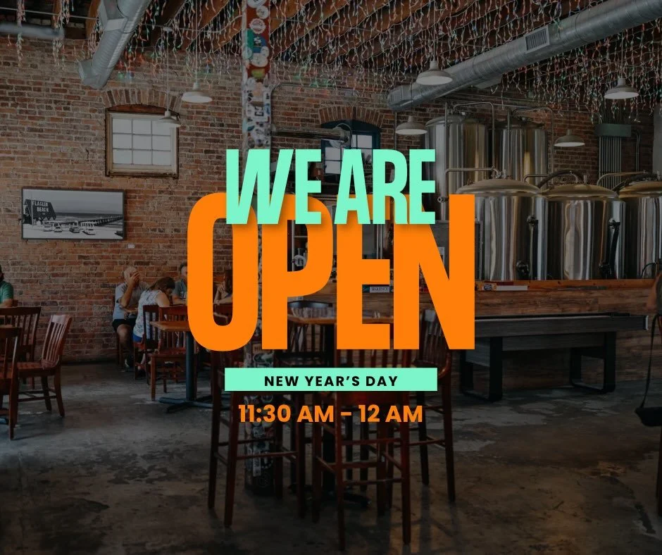 New year, new beer🍻

Open normal hours today.