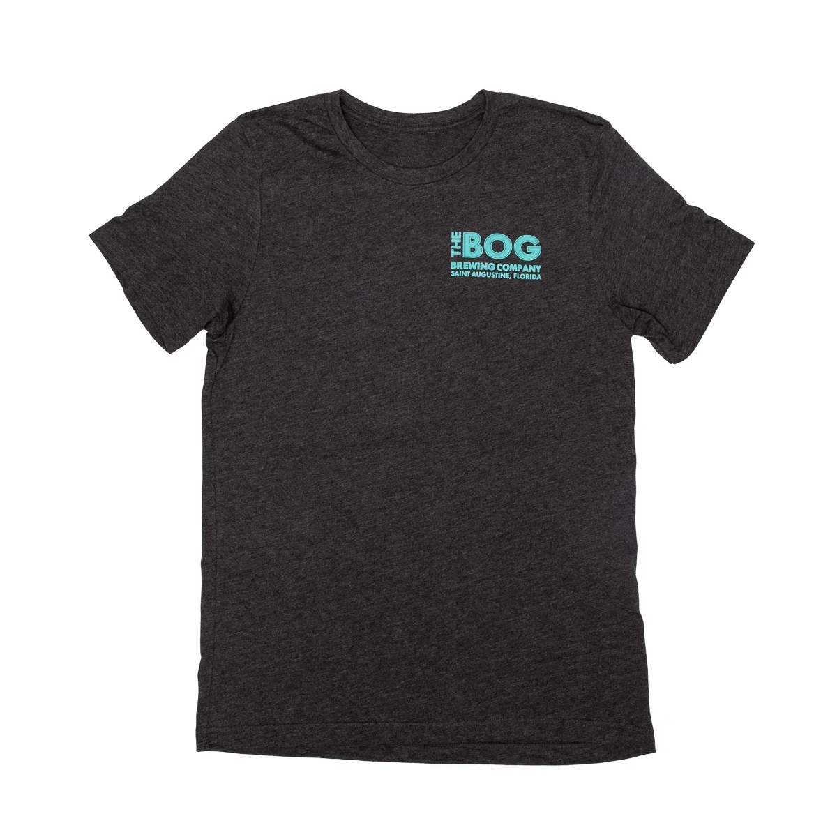 Gray and Turquoise Unisex T-Shirt
