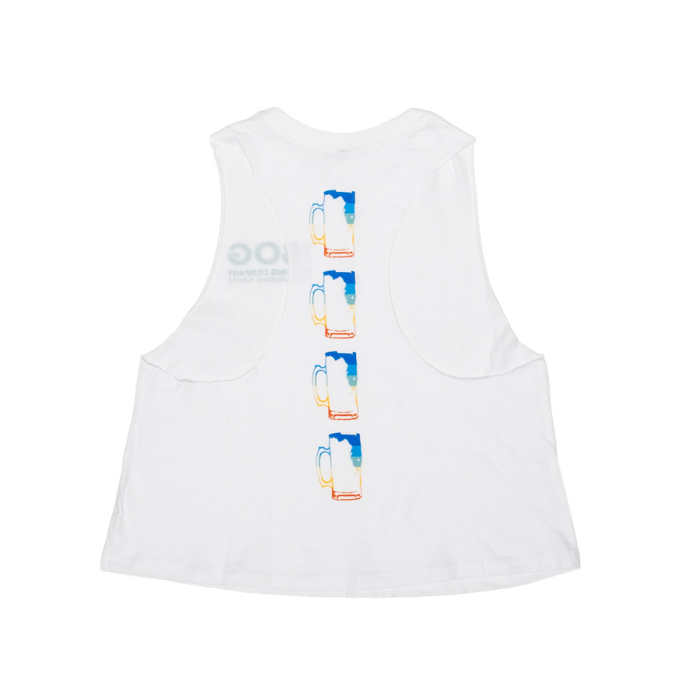 Women's Rainbow Crop Tank