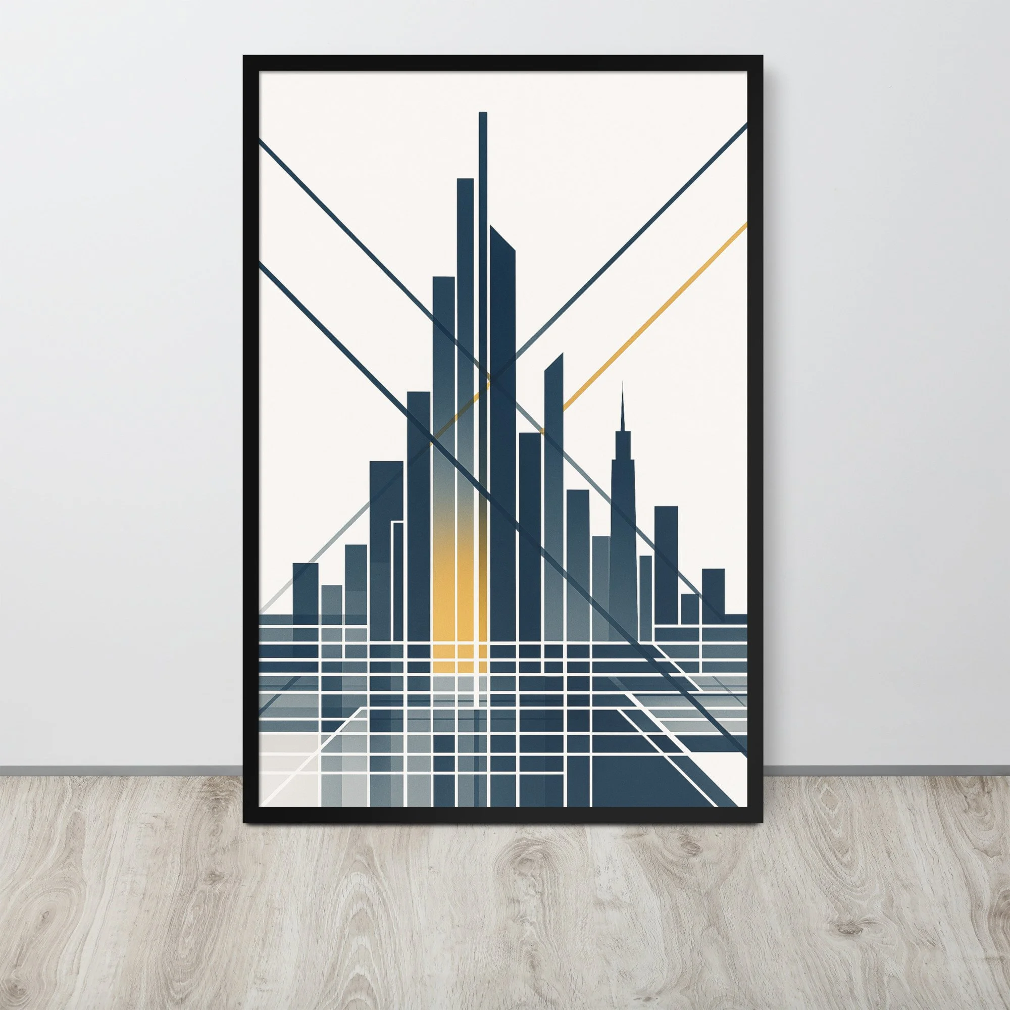 New York City Vertical Pulse | Urban Syntax Limited Edition Print New York City Vertical Pulse | Urban Syntax Limited Edition Print