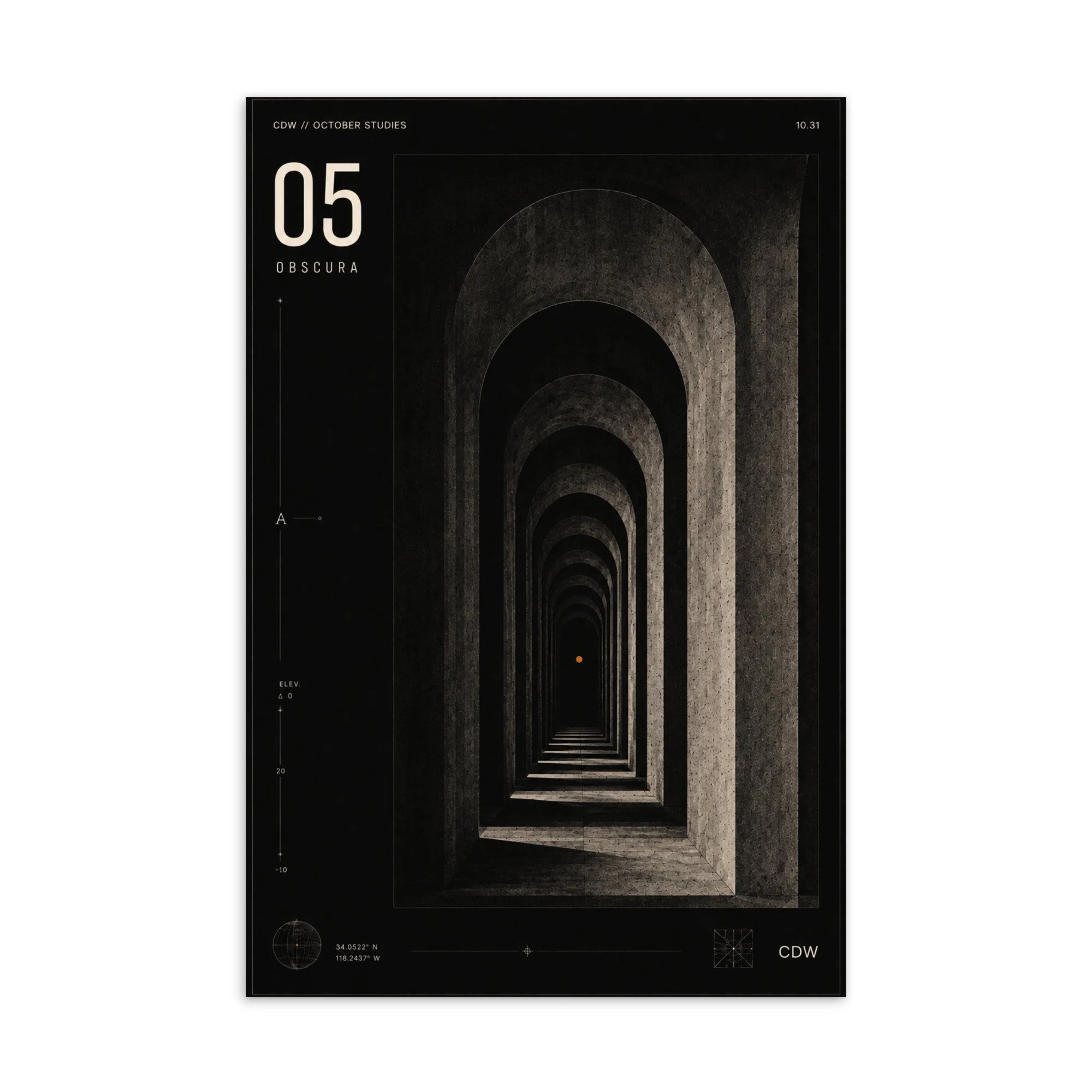 October Studies | Obscura Art Card · Study 05