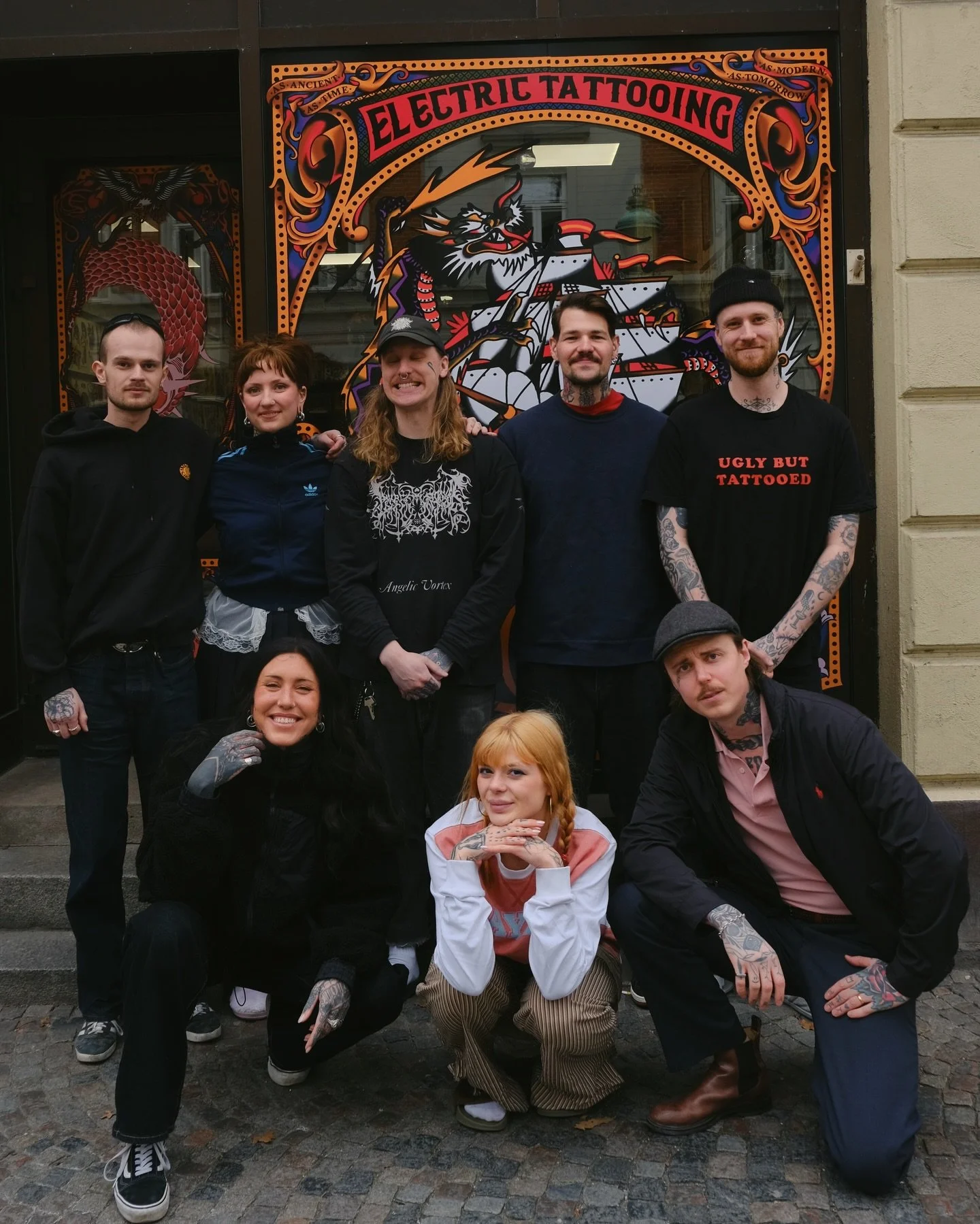 Shopfront got a facelift, we are still ugly but tattooed
Welcome to visit us at Mj&ouml;lnaregatan 2b for your tattoo inquires! 
.
.
.
.
.
#tattooshop #malm&ouml;tattoo #tattoomalm&ouml; #tattoostudio