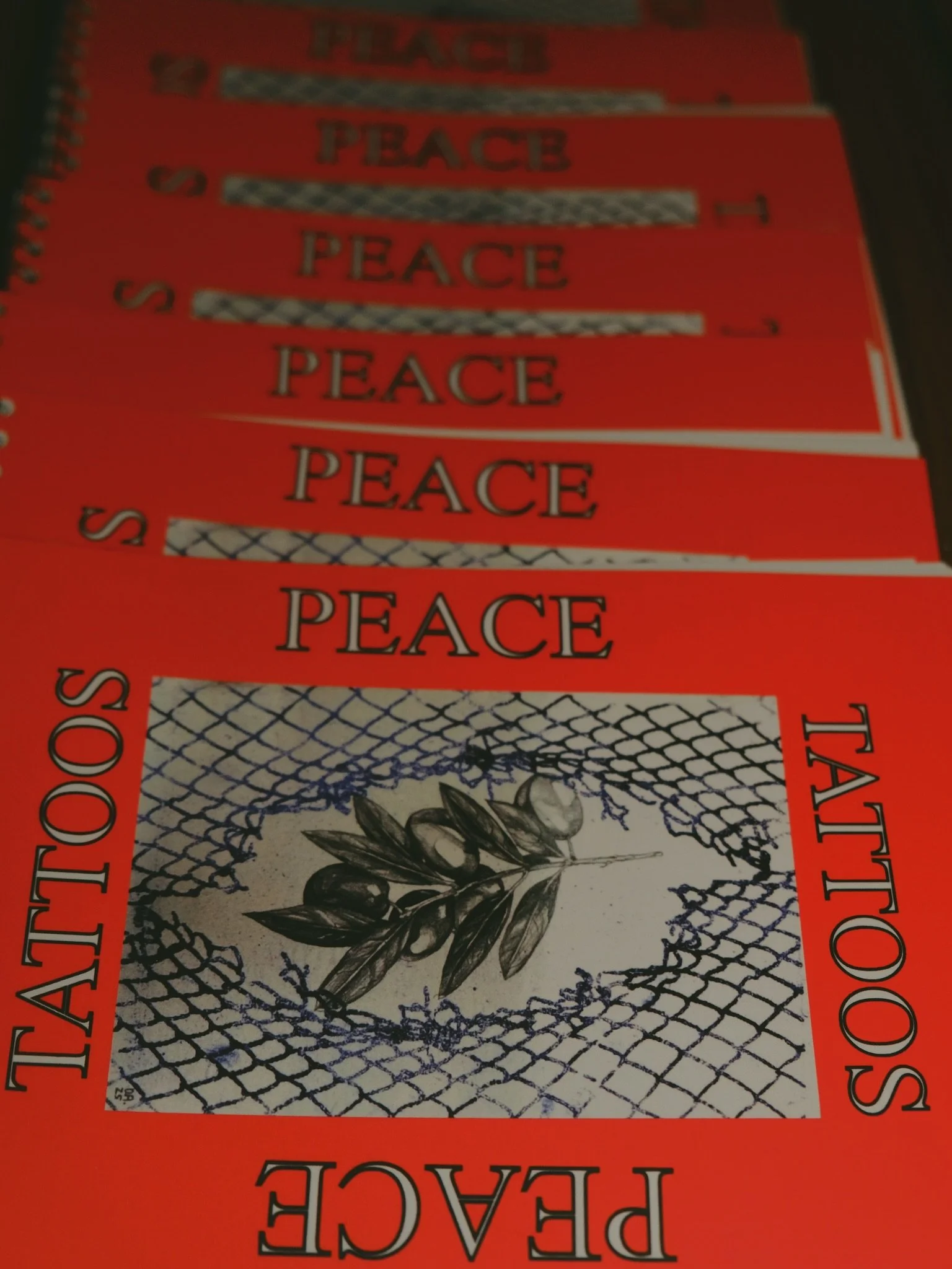 &rdquo;PEACETATTOOS&rdquo; by @local.man.tato has landed in our shop! The book contains linedrawings from the heaviest hitters of scandinavia and our own @fred.och.kaerlek. You can buy the book for 300kr  in our shop and all the profits are donated t