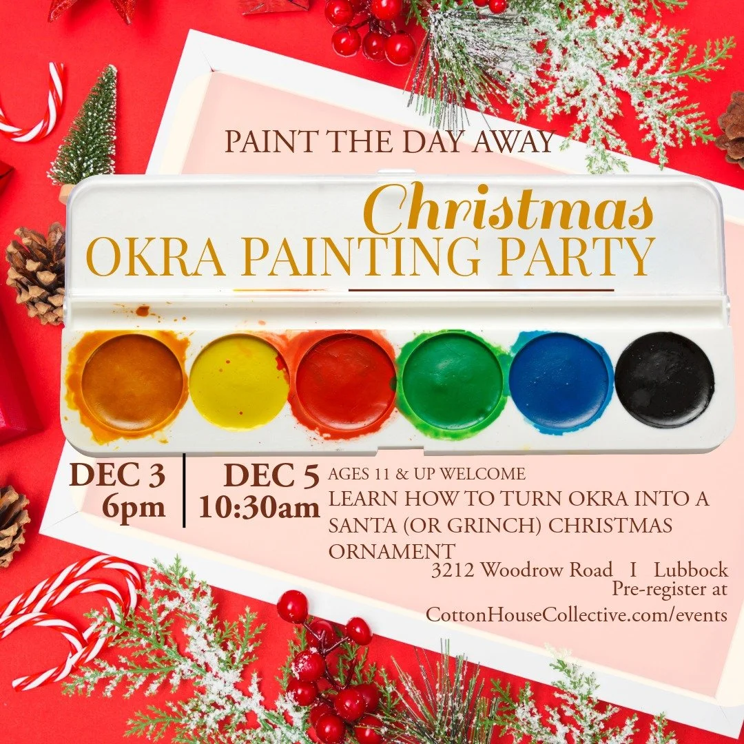 Christmas Okra Painting Party