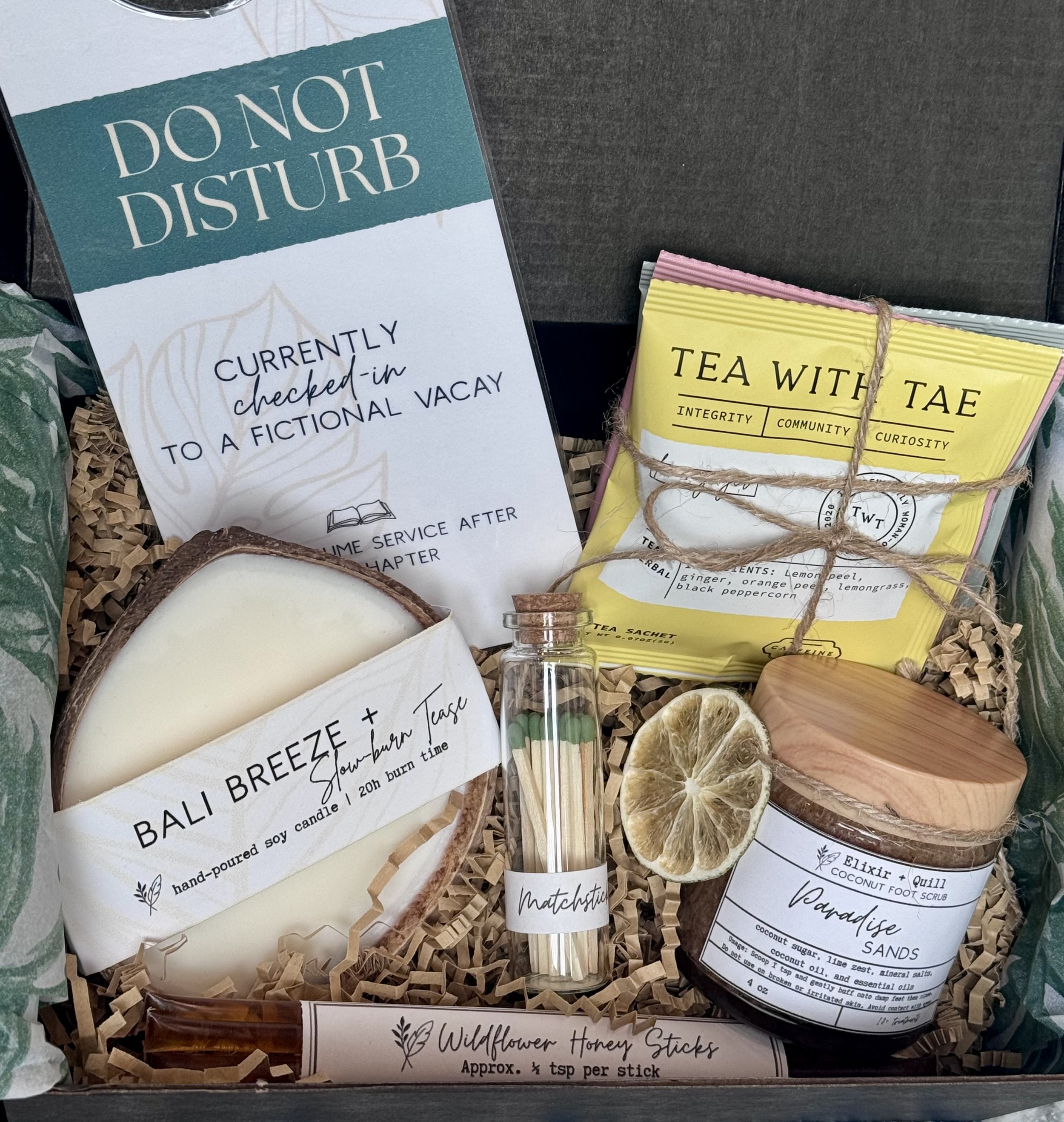 The Summer Reader's Apothecary Box (No Book)