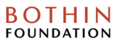 Logo of Bothin Foundation with red and black text