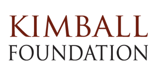 Kimball Foundation logo with the words 'Kimball Foundation' in stylized text.