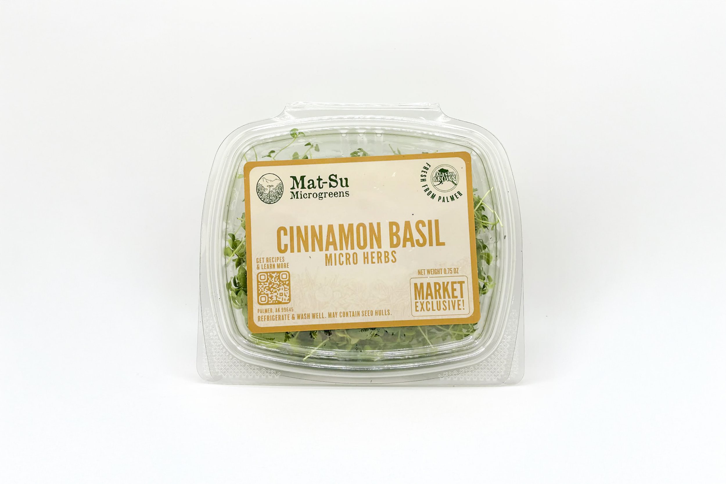 Cinnamon Basil Micro Herbs