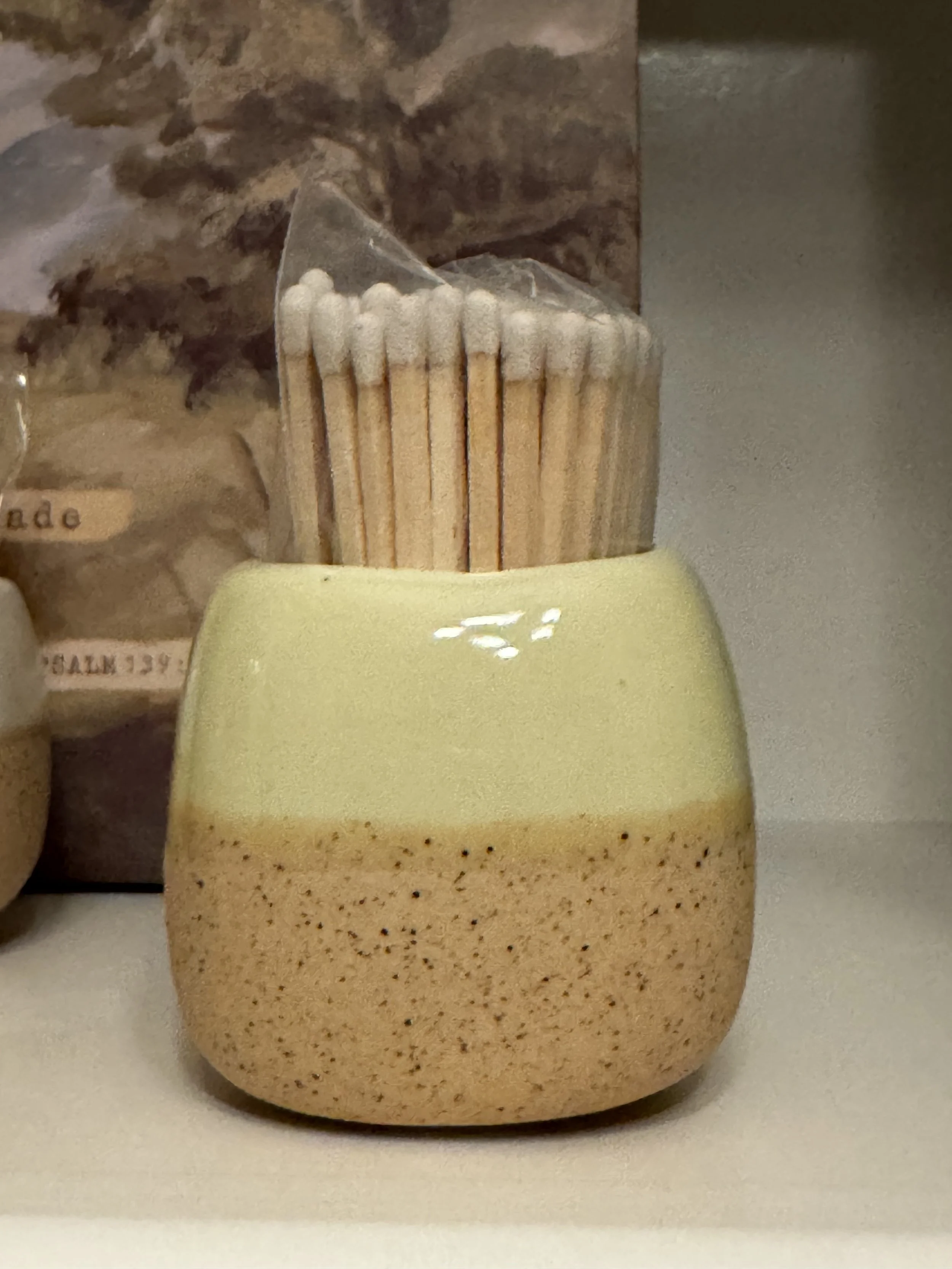 Ceramic Decorative Match Holders