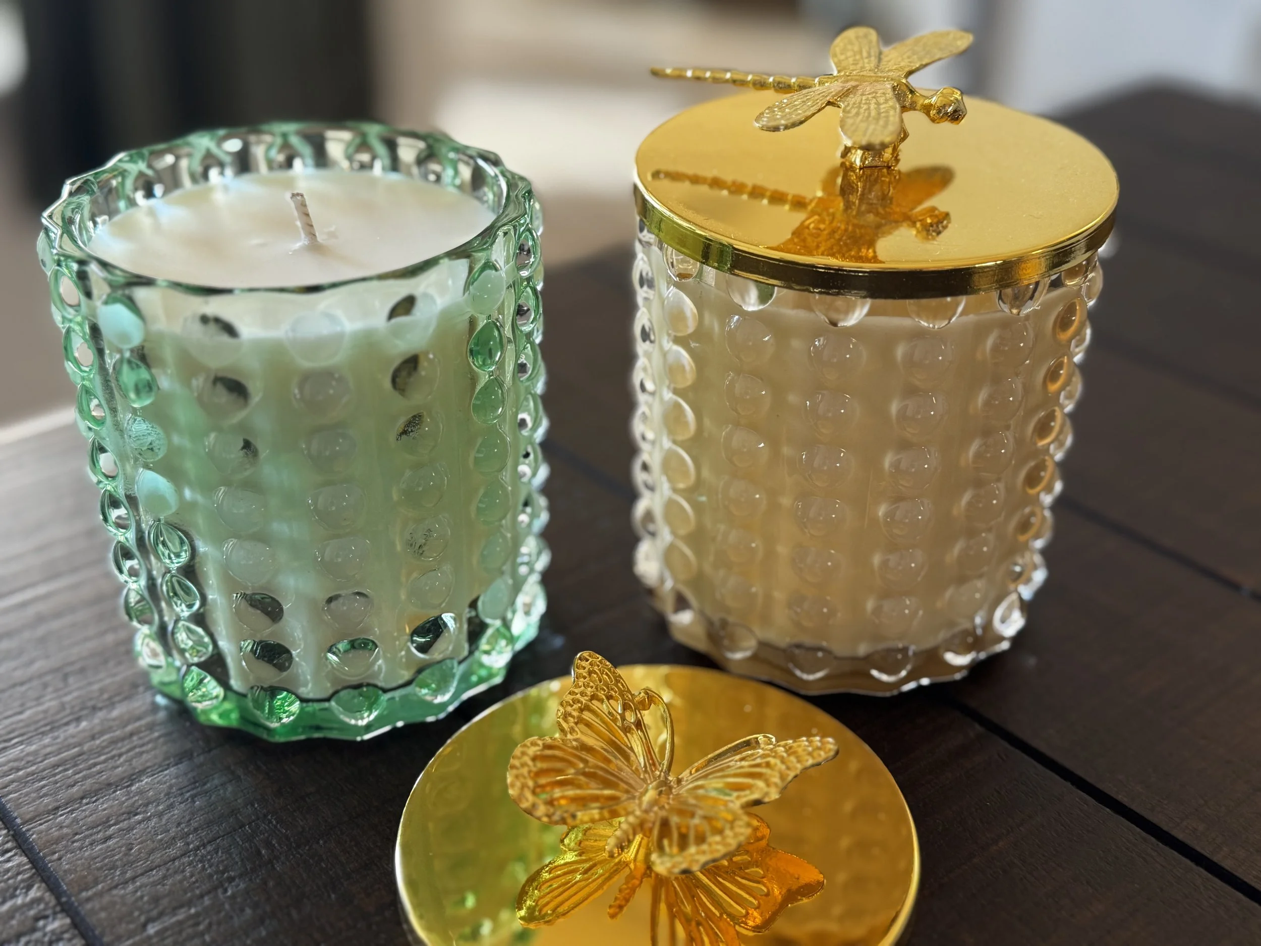 Crystal Bubbled Glass Collection