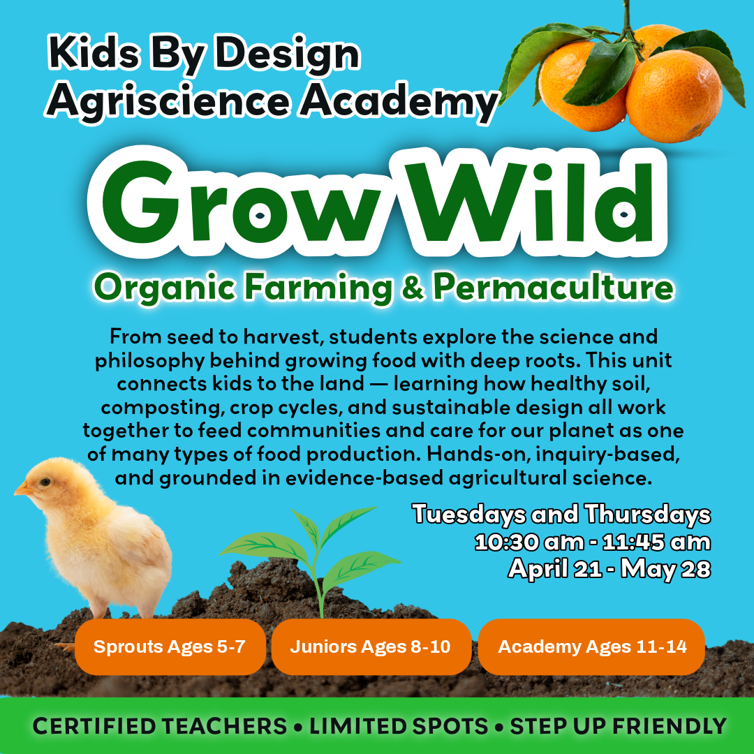 Grow Wild: Organic Farming &amp; Permaculture — Agriscience