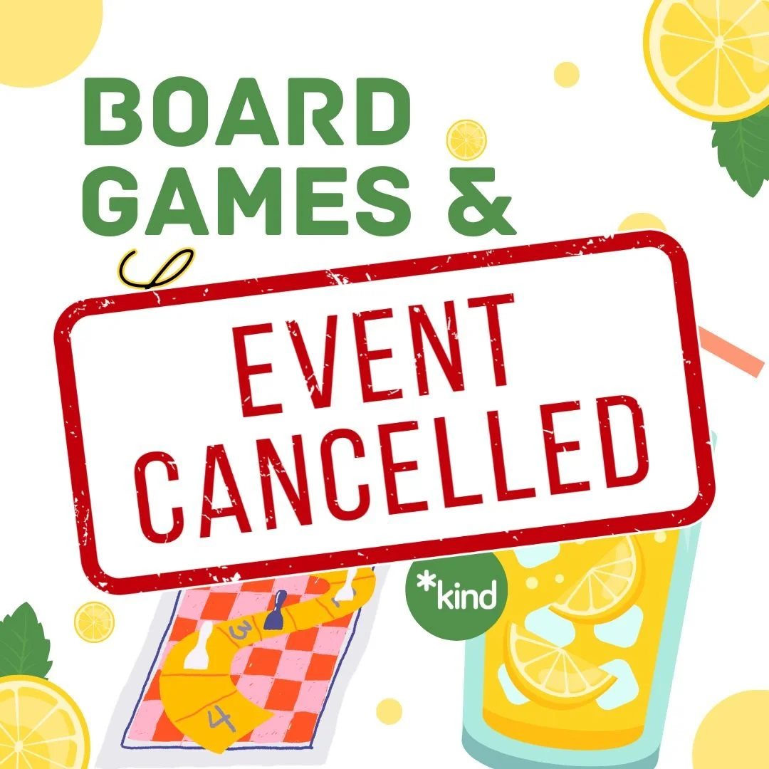 We regret to inform you that this evening's Boardgames Night is cancelled due to facilitator illness. The next boardgames event will be Thursday, April 16th. Thank you for your patience and understanding.