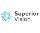 Superior Vision logo with blue circular icon and black text