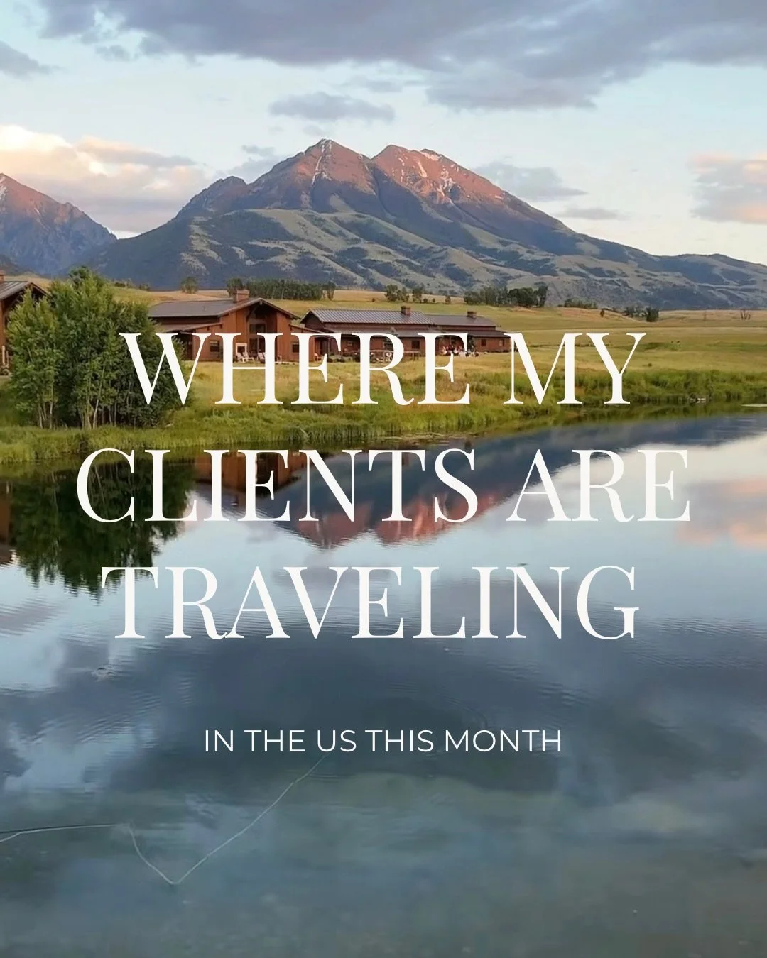 A peek at where my clients are traveling closer to home this month 🇺🇸

Whether you&rsquo;ve decided on a hotel and want to take advantage of my complimentary VIP perks, or need help finding the perfect fit for fall or spring break, I&rsquo;d love t