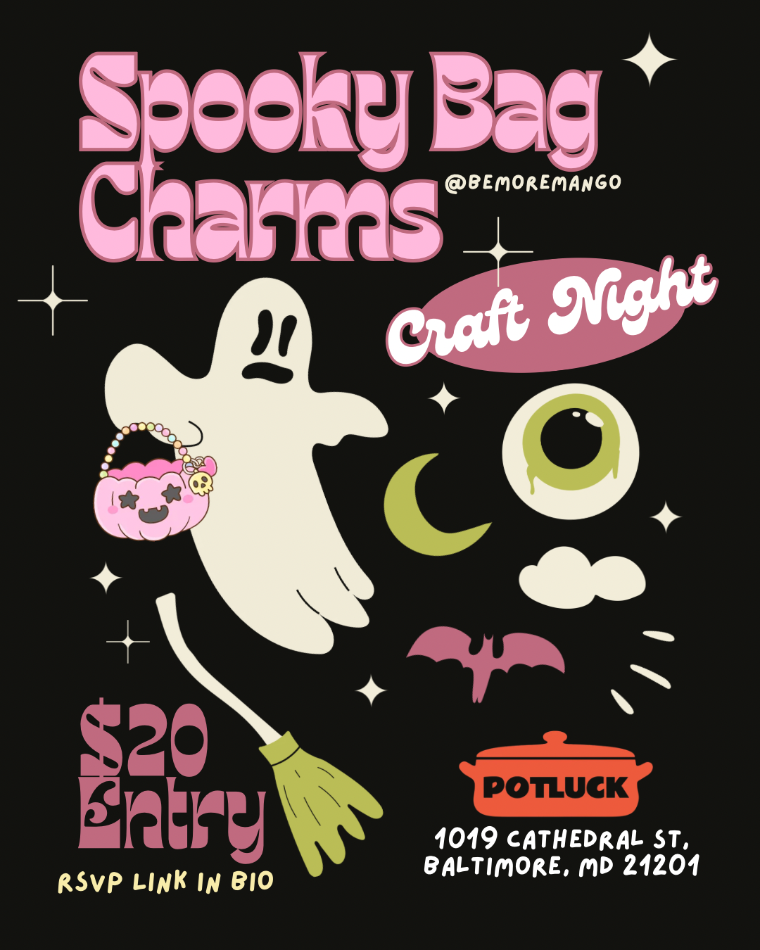Craft Night: Spooky Bag Charms