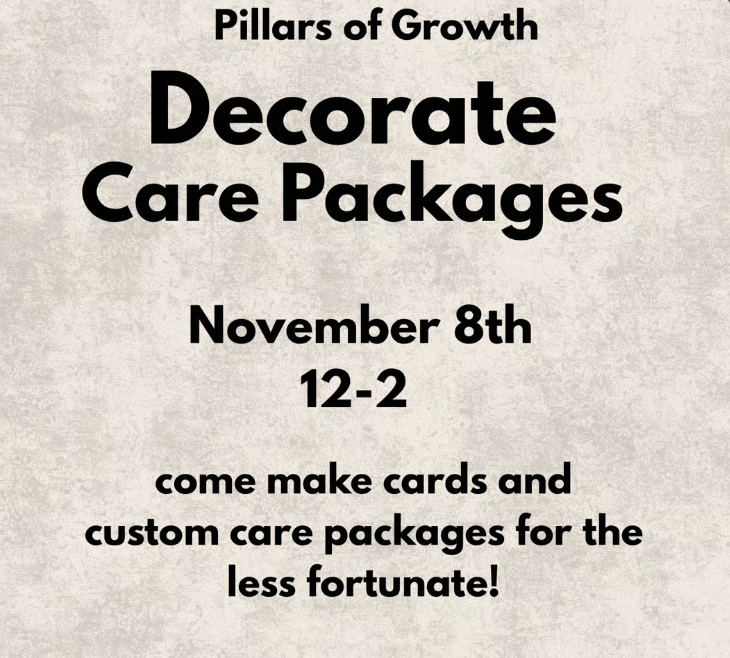 Care Packages and Community