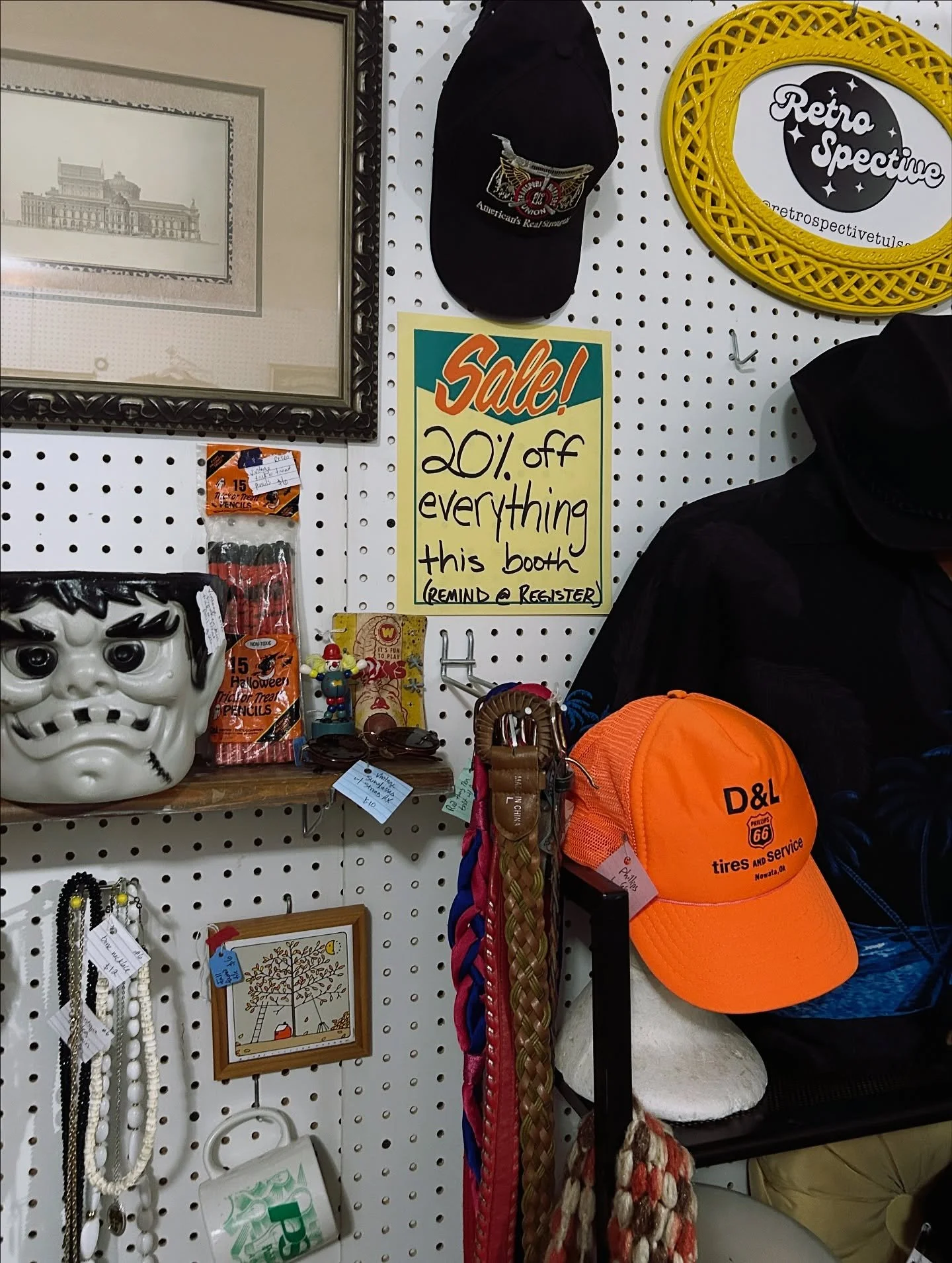 I&rsquo;m doing a one week 20% off sale on EVERYTHING in my booth at @lovemetwotimestulsa starting today! Plus the store is open till 8 this Friday night for extra shopping time. Swipe for some fresh Fall items that just went in plus booth views!