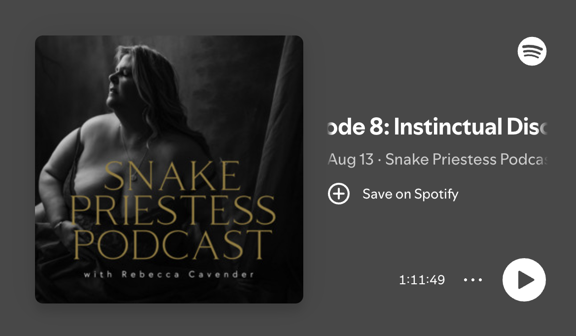 PODCAST: Rebecca Cavender with Phoenix Amara on Instinctual Discernment