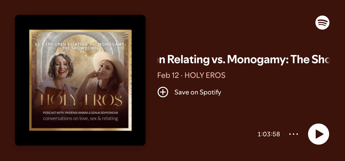 HOLY EROS PODCAST EPISODES