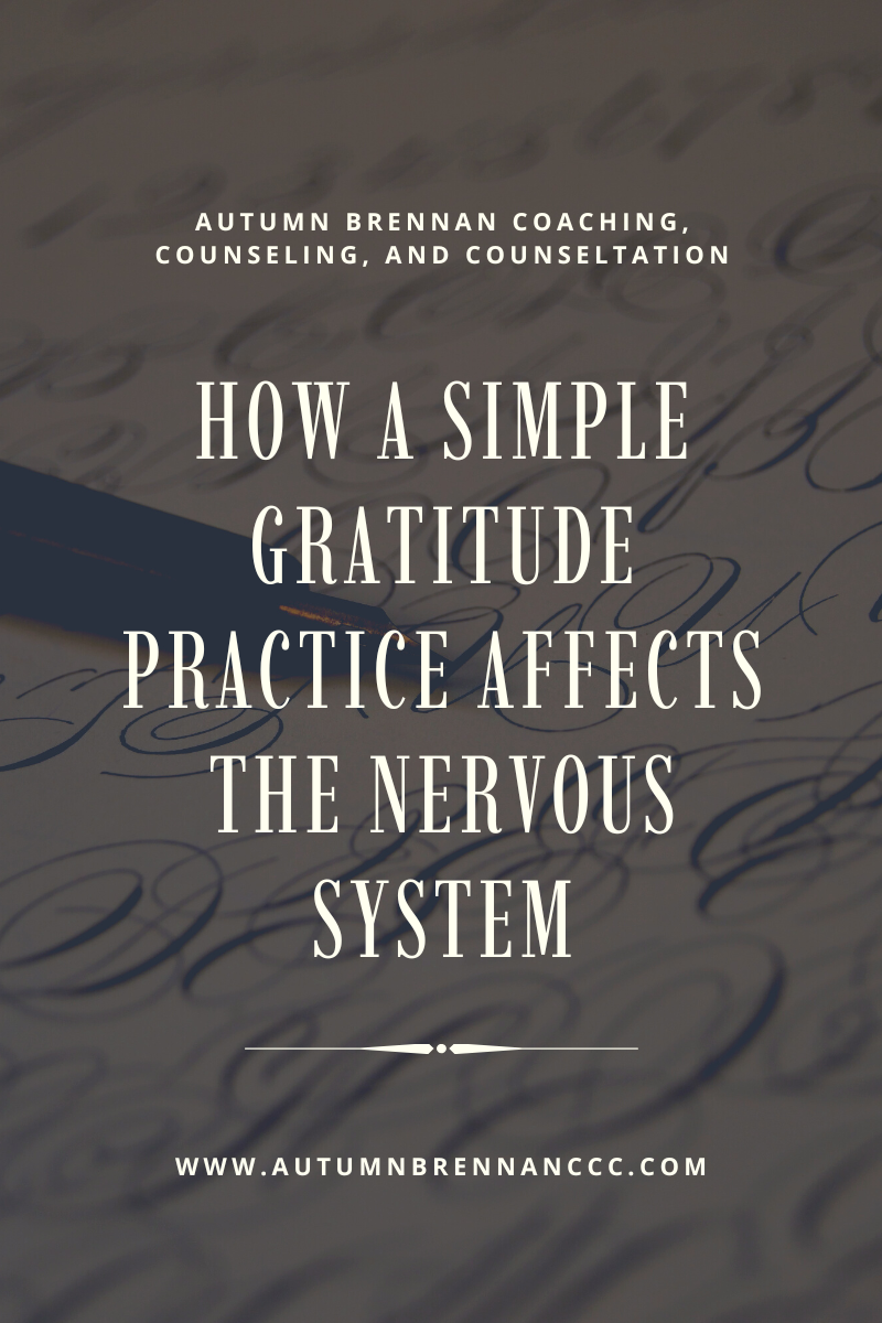 How a Simple Gratitude Practice Affects the Nervous System