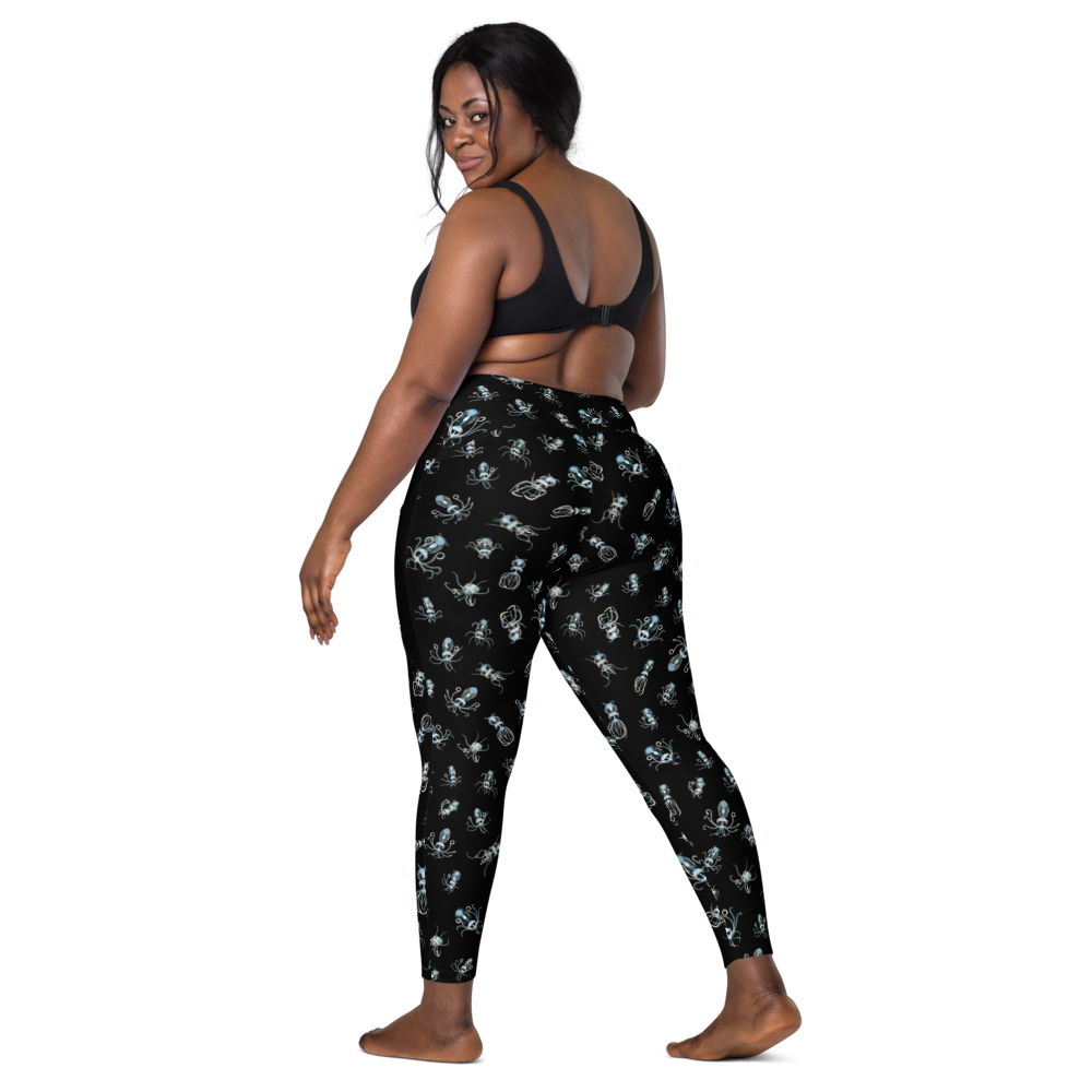 SHARPEAR ENOPE SQUID RECYCLED LEGGINGS W/POCKETS