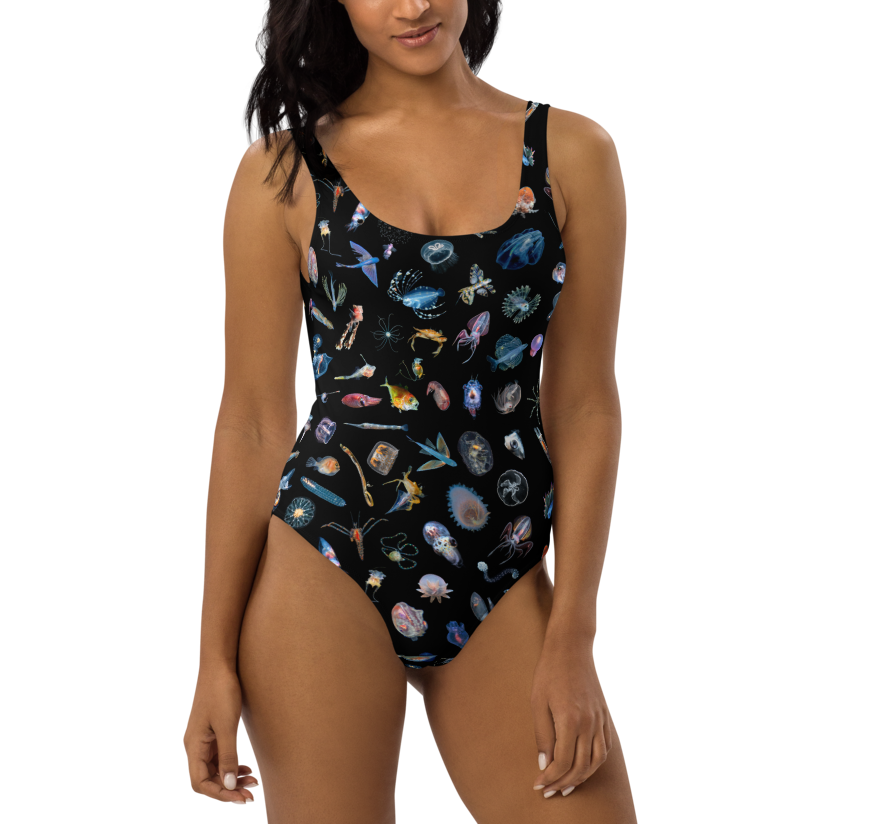 PLANKTONIC SOUP ONE-PIECE SWIMSUIT