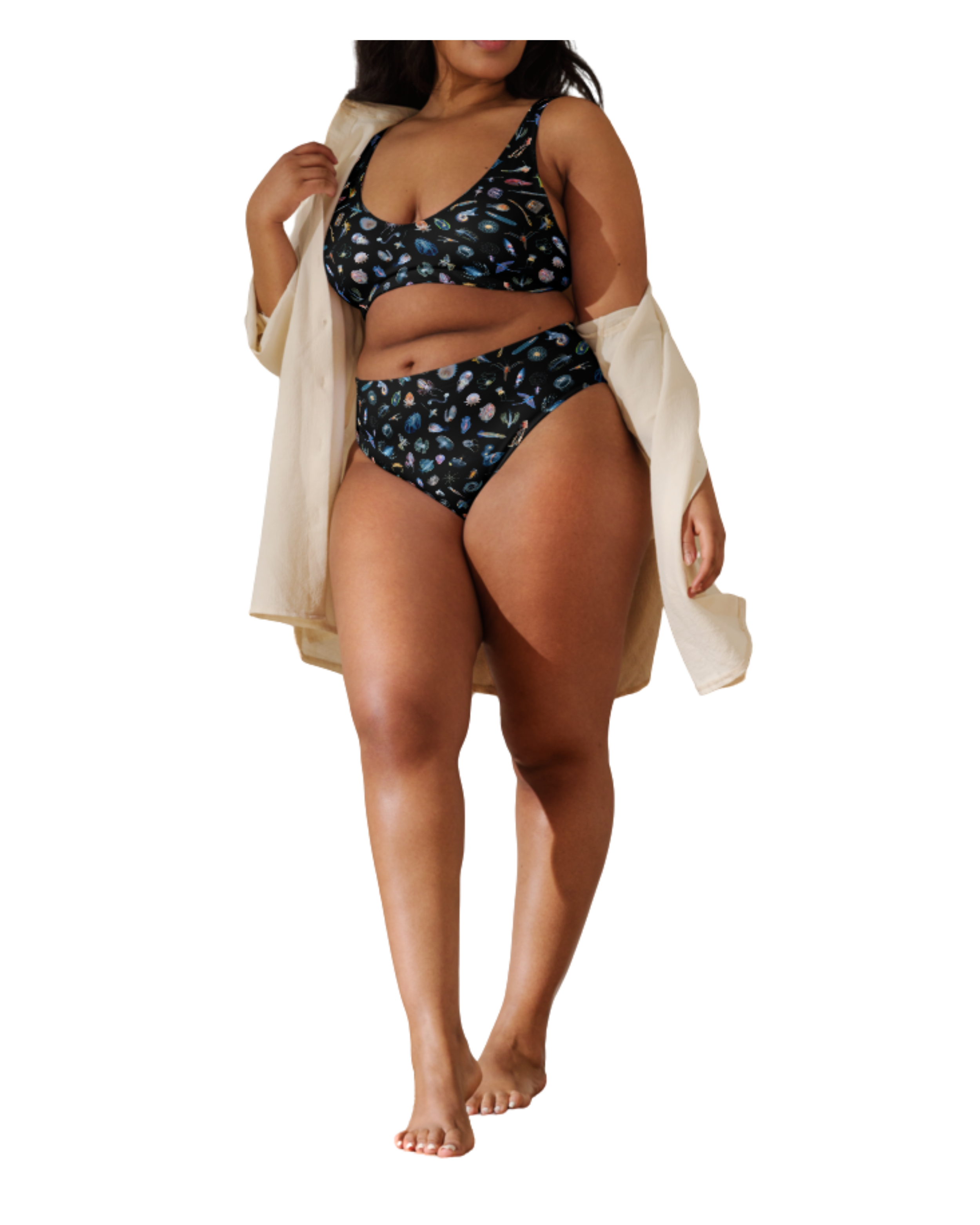 PLANKTONIC SOUP HIGH WAISTED BIKINI