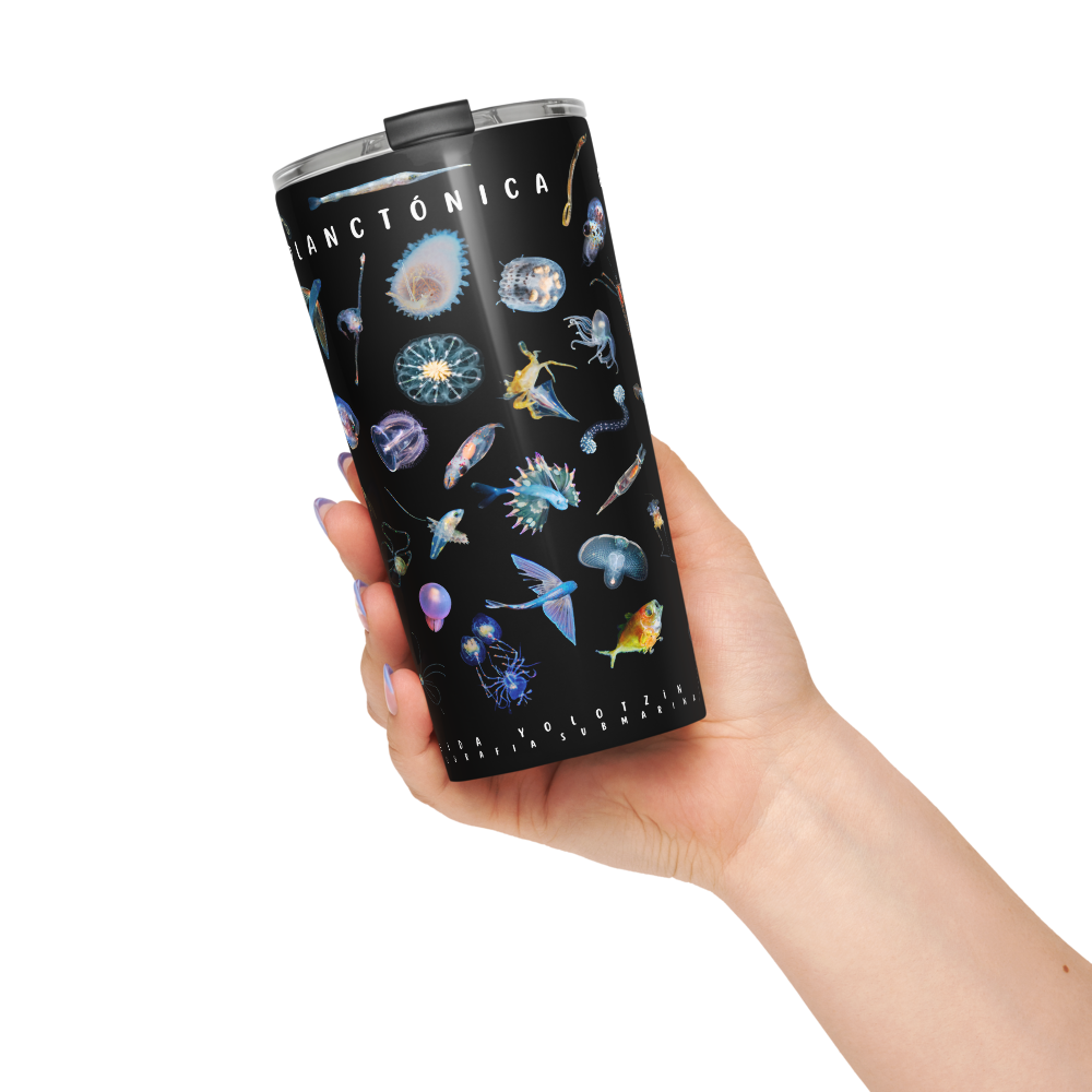 PLANKTONIC SOUP STAINLESS STEEL TUMBLER