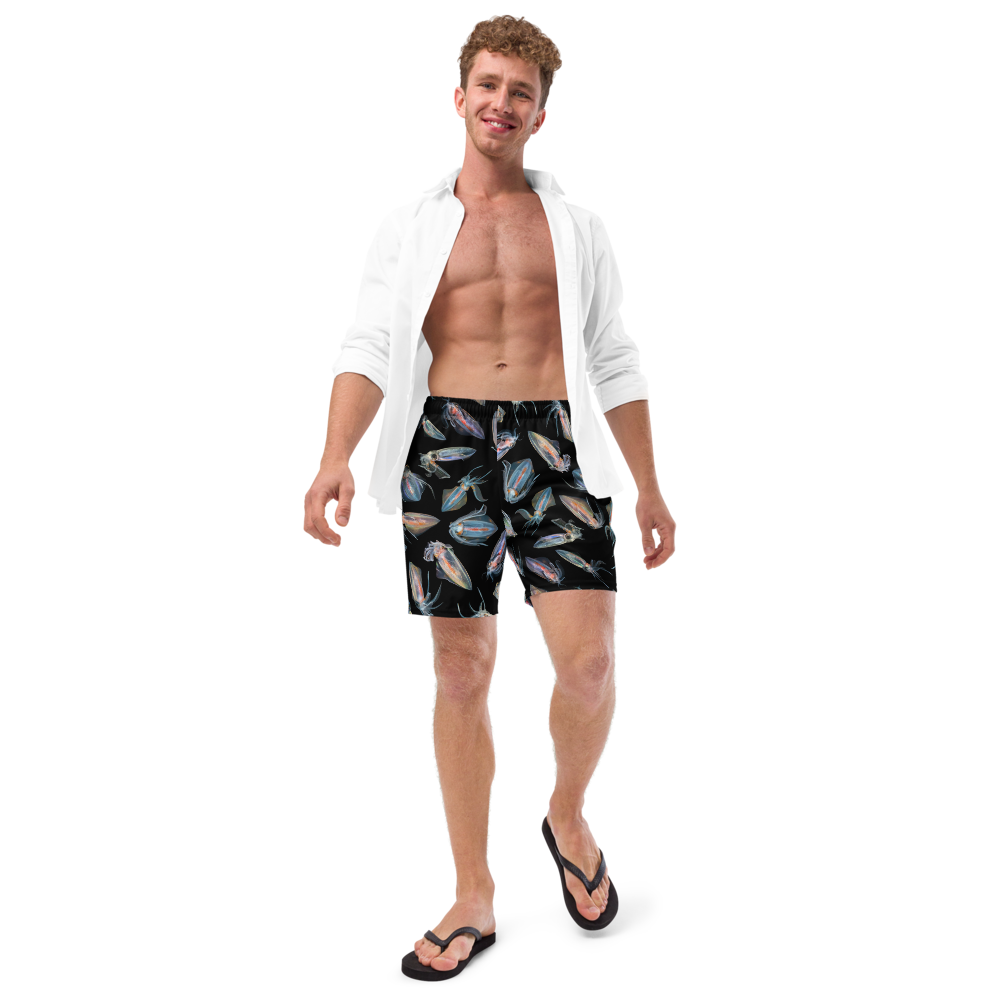 DIAMOND SQUID MEN’S SWIM TRUNKS