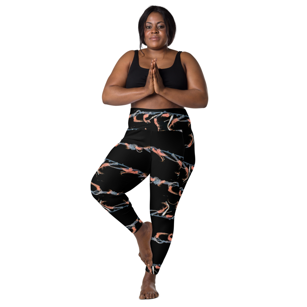SPAGHETTI MONSTER SIPHONOPHORE RECYCLED LEGGINGS W/POCKETS
