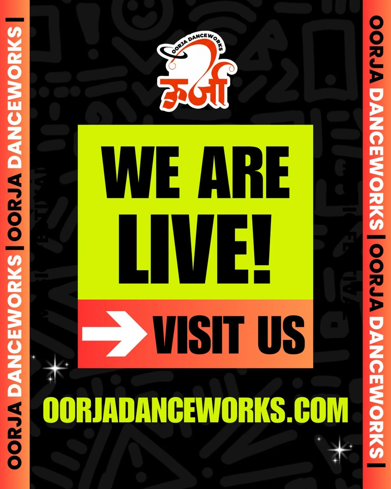 WE&rsquo;RE LIVE! 🎉 Oorja Dance Works has its home online - are you ready to move with us? 💃✨

Oorjadanceworks.com