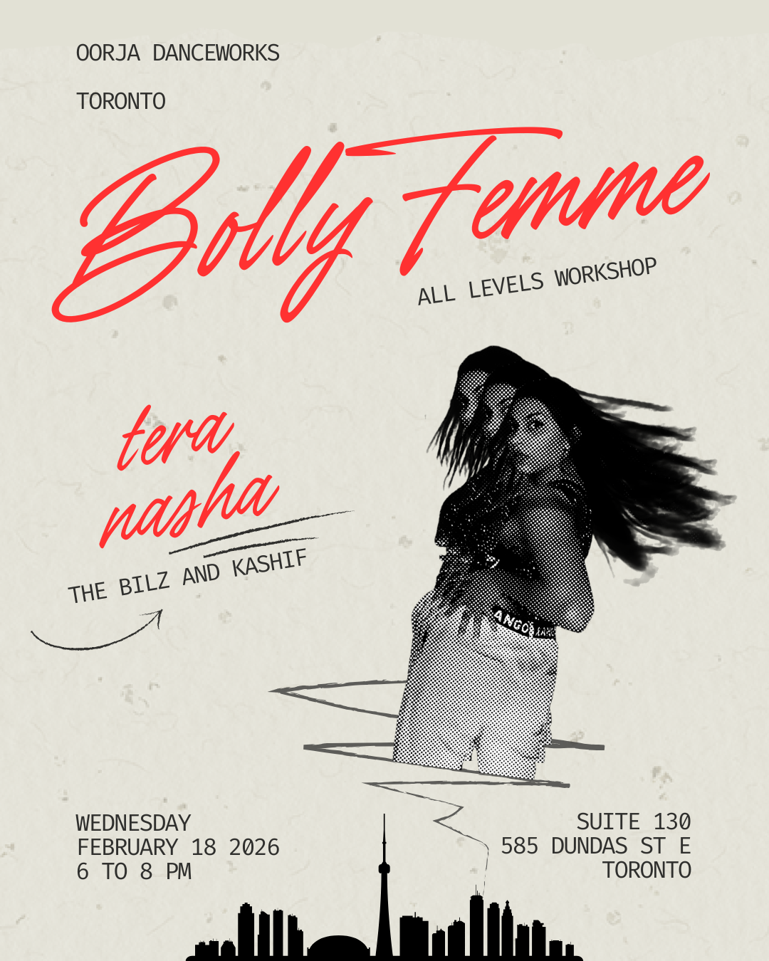 BollyFemme Workshop Feb 18 2026 Toronto