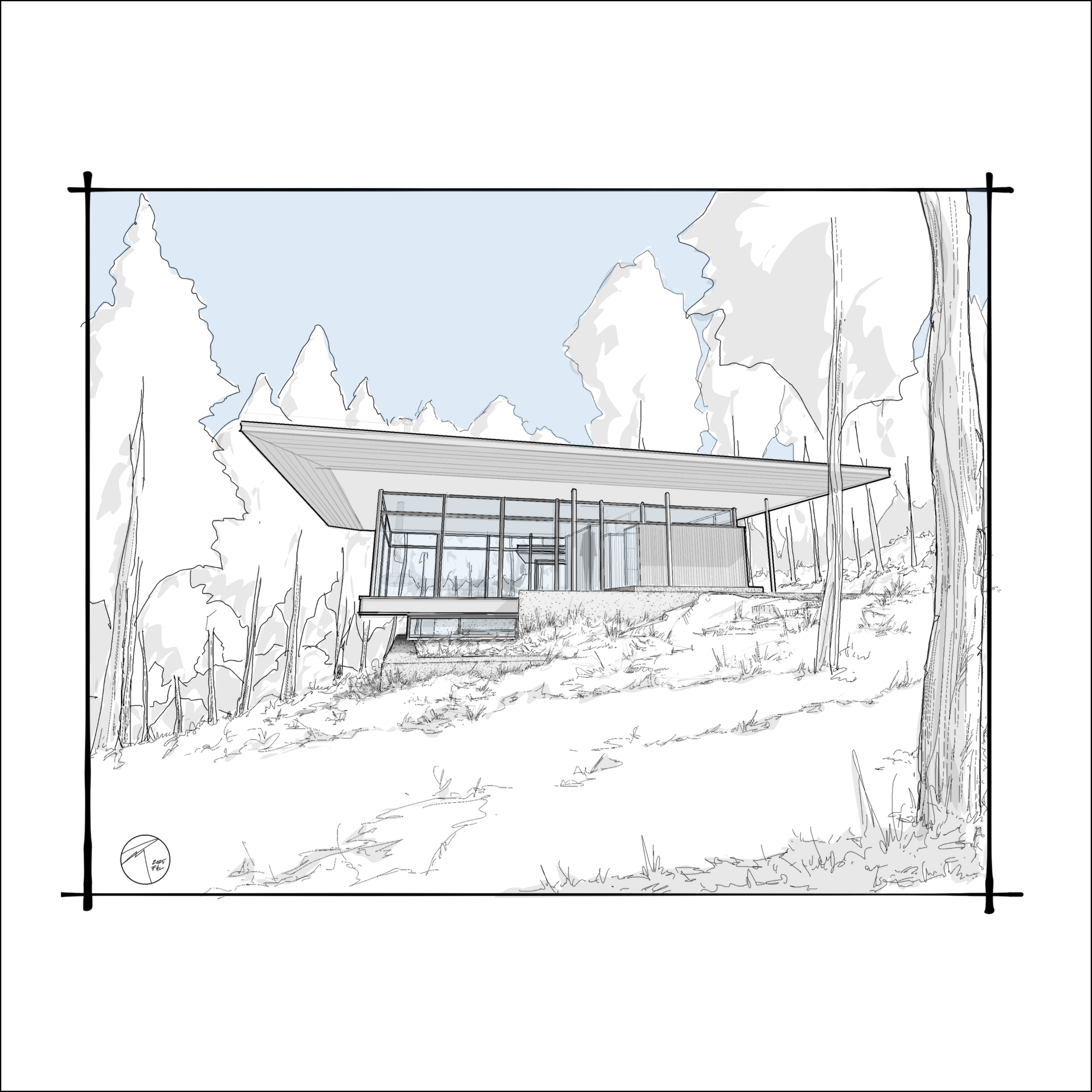 flathead lake-guest house concept
