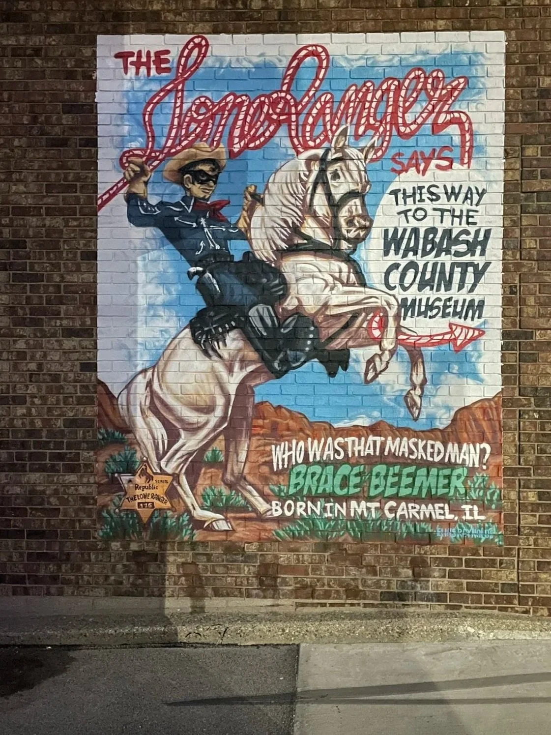 Murals + Art: Lone Ranger Mural