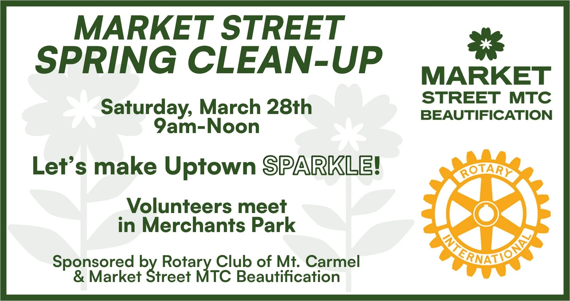 Market Street Spring Clean-Up