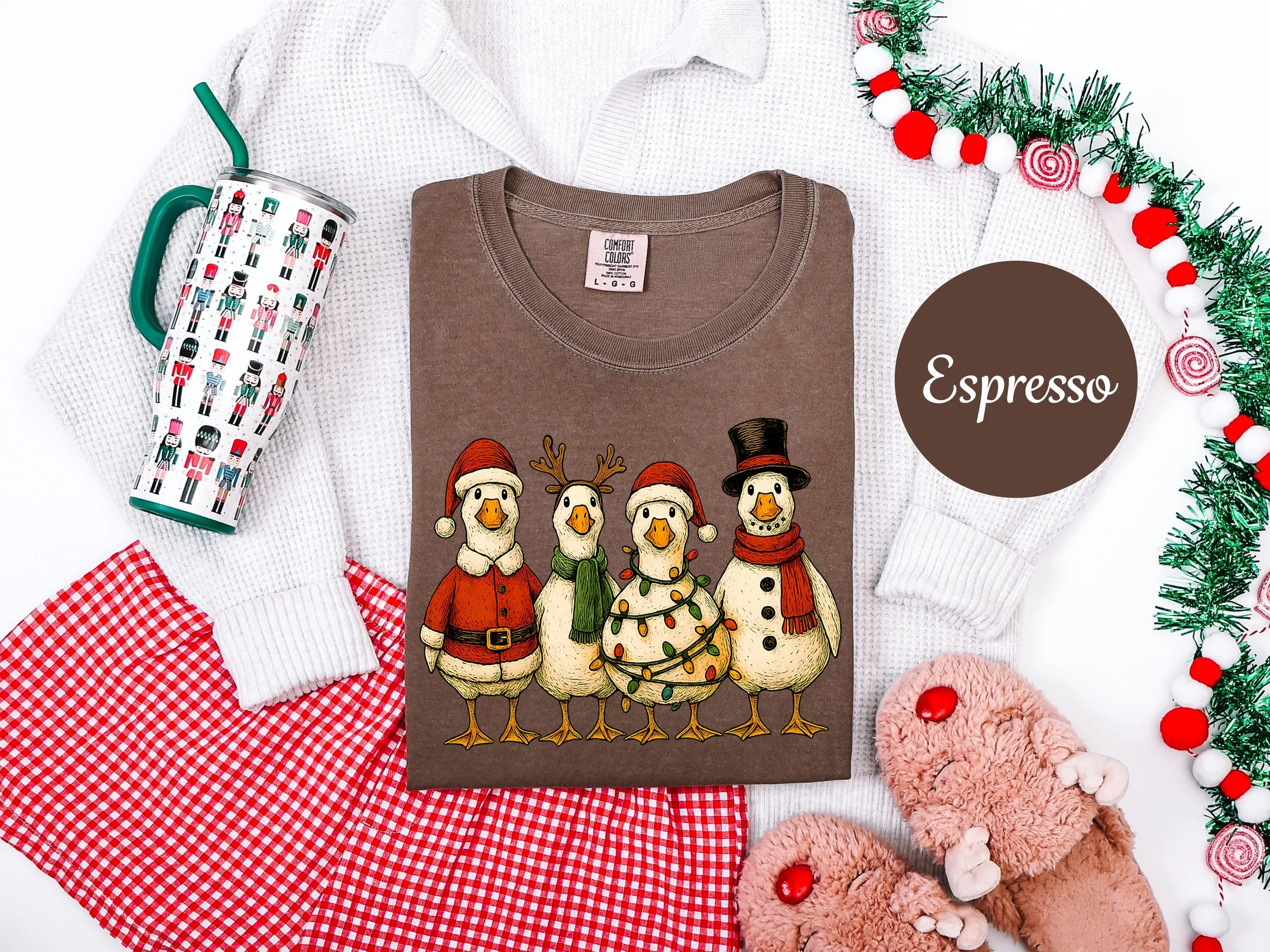 Festive Goose on the Loose