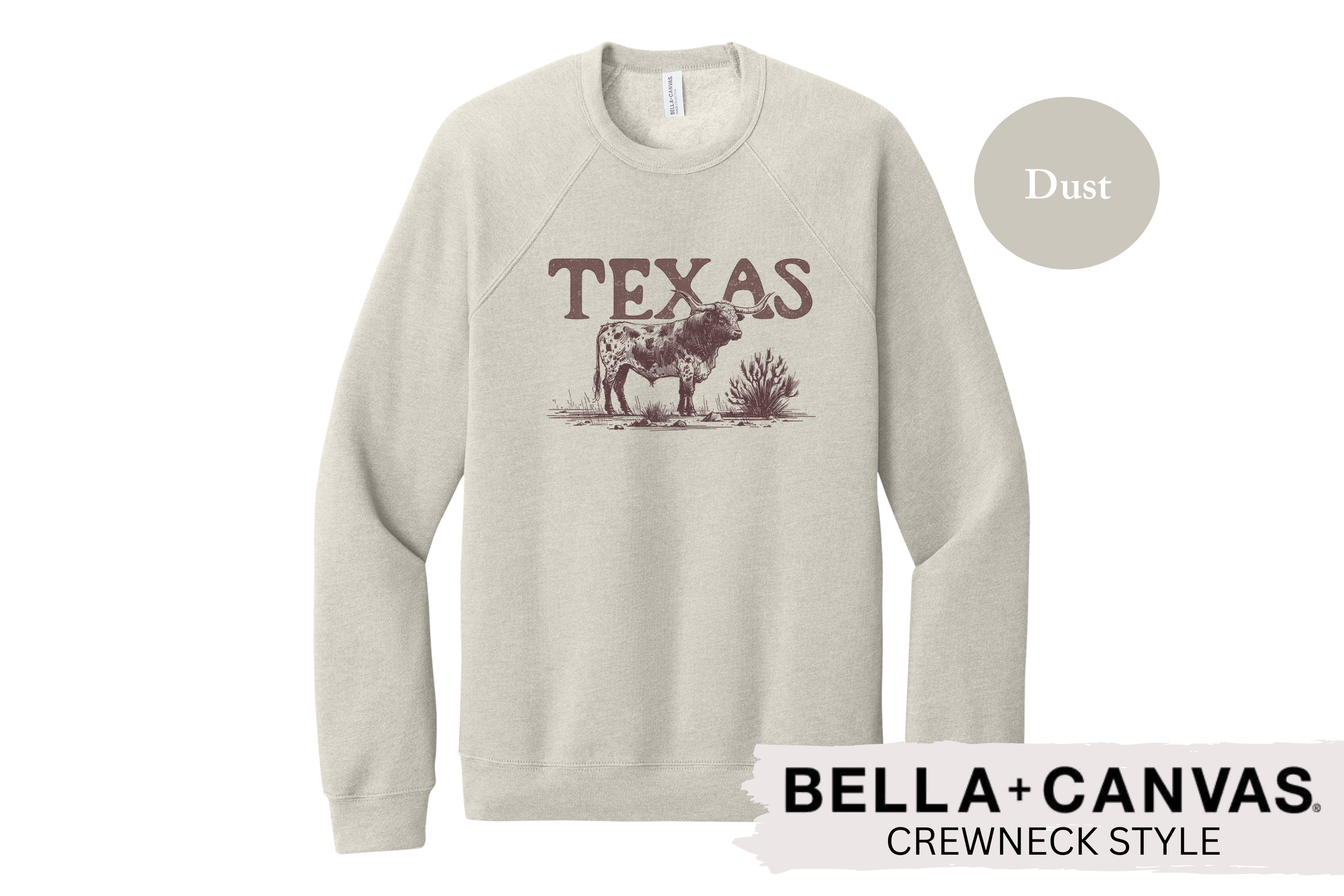 TX Longhorn Crewneck