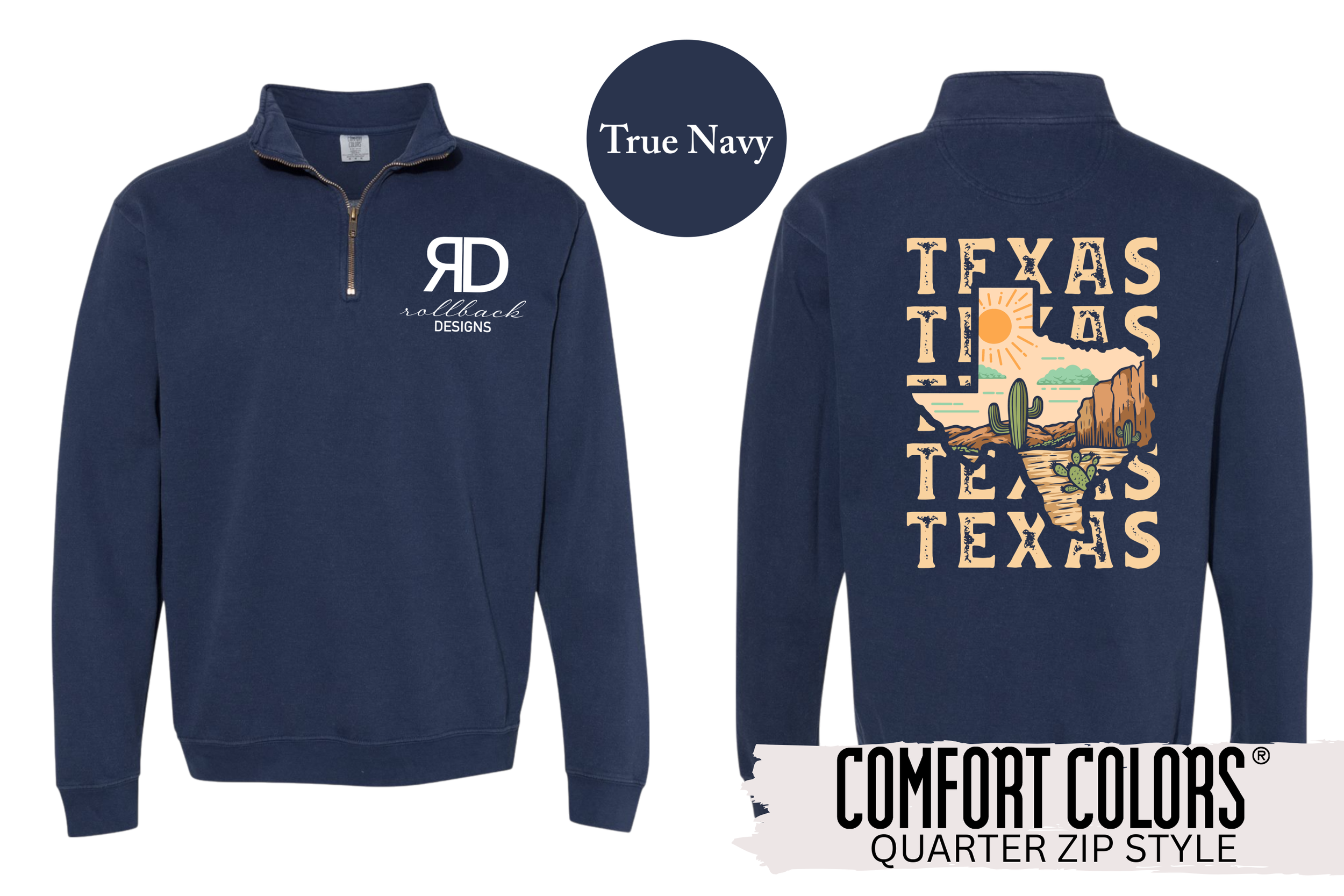 Texas Desert Quarter Zip