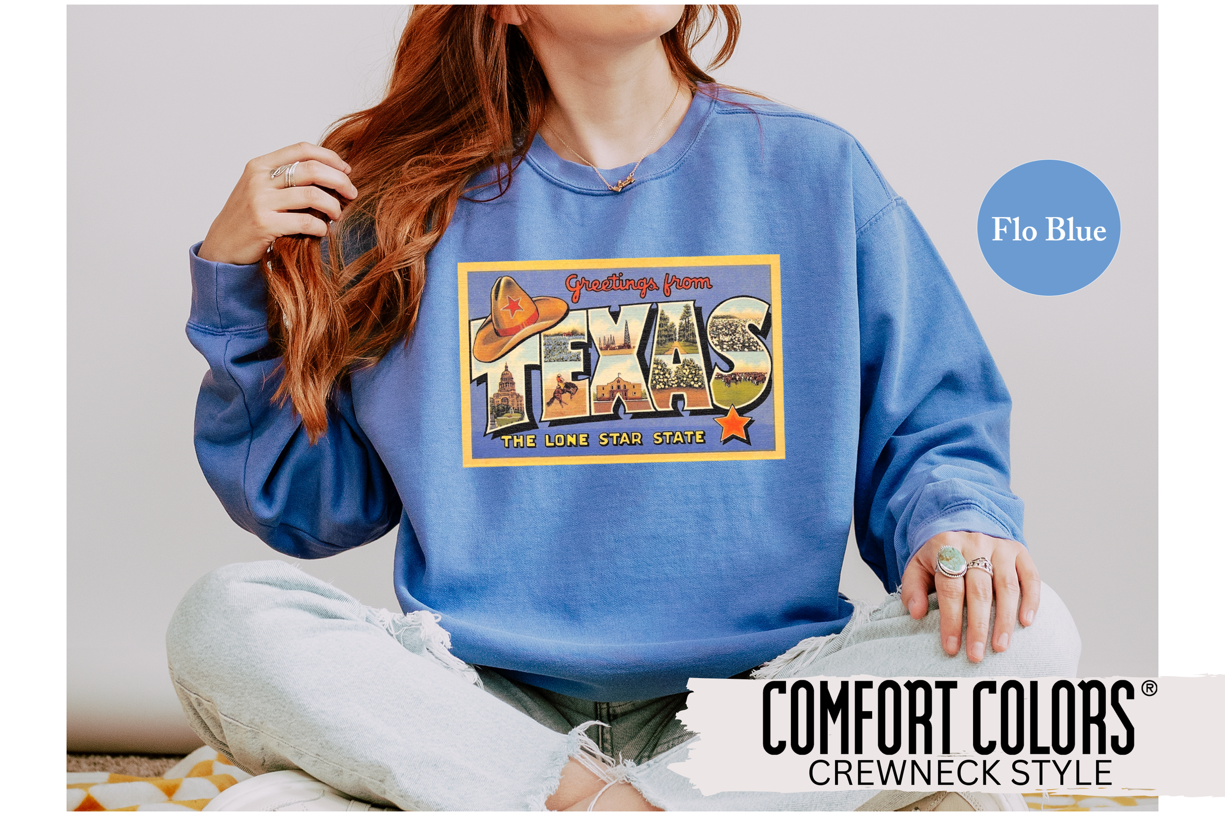 Greetings from Texas Crewneck