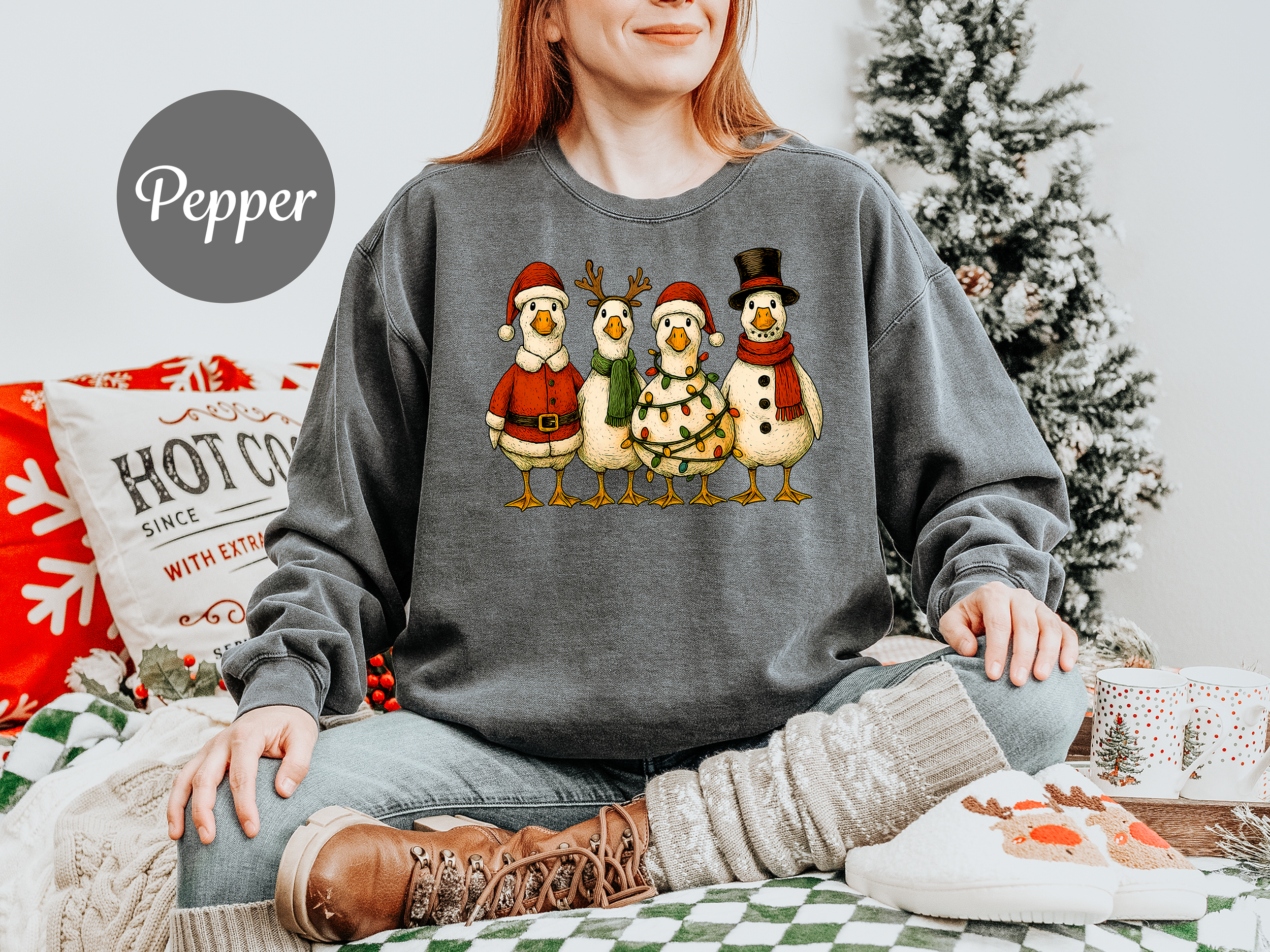 Festive Goose on the Loose