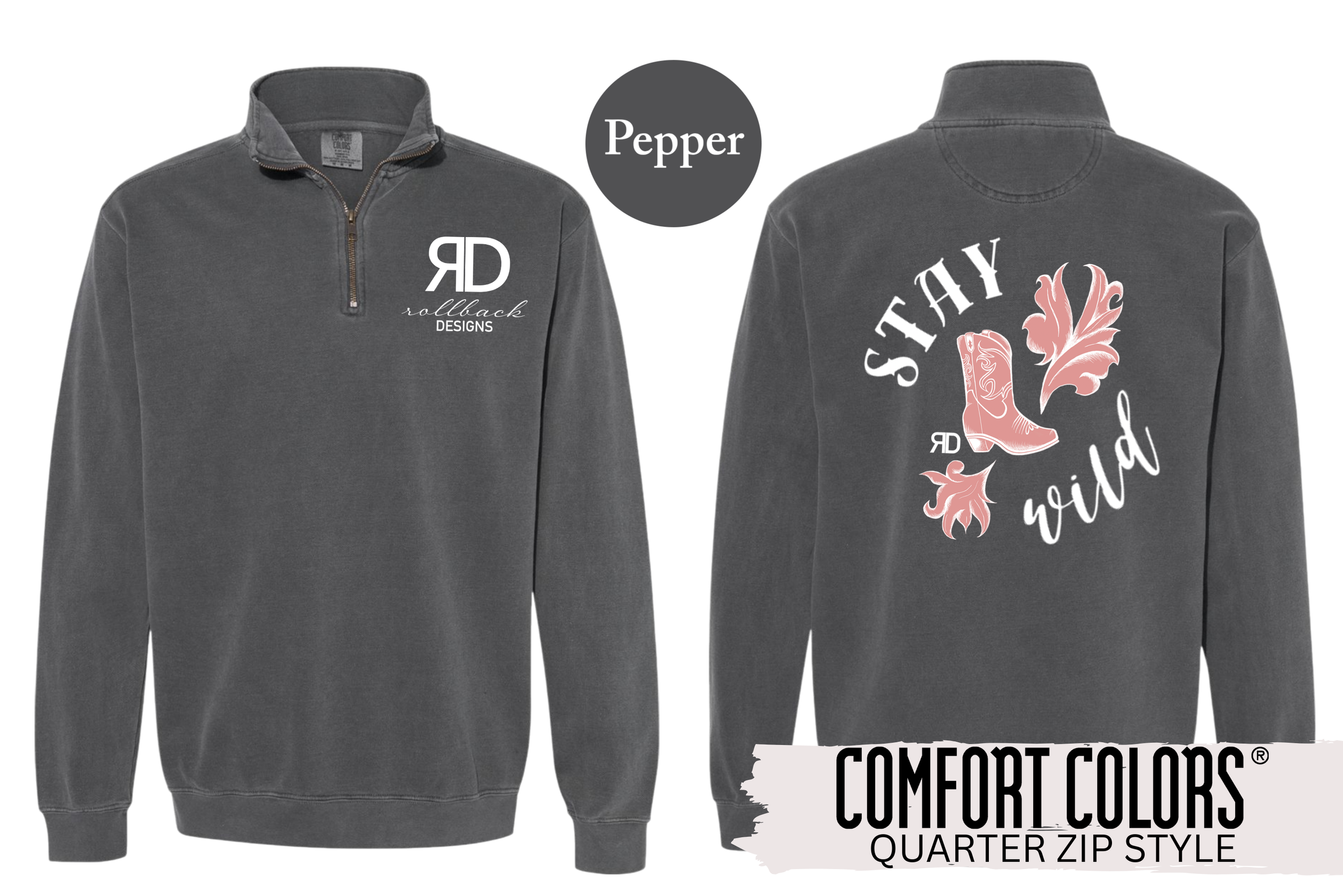 Stay Wild Quarter Zip