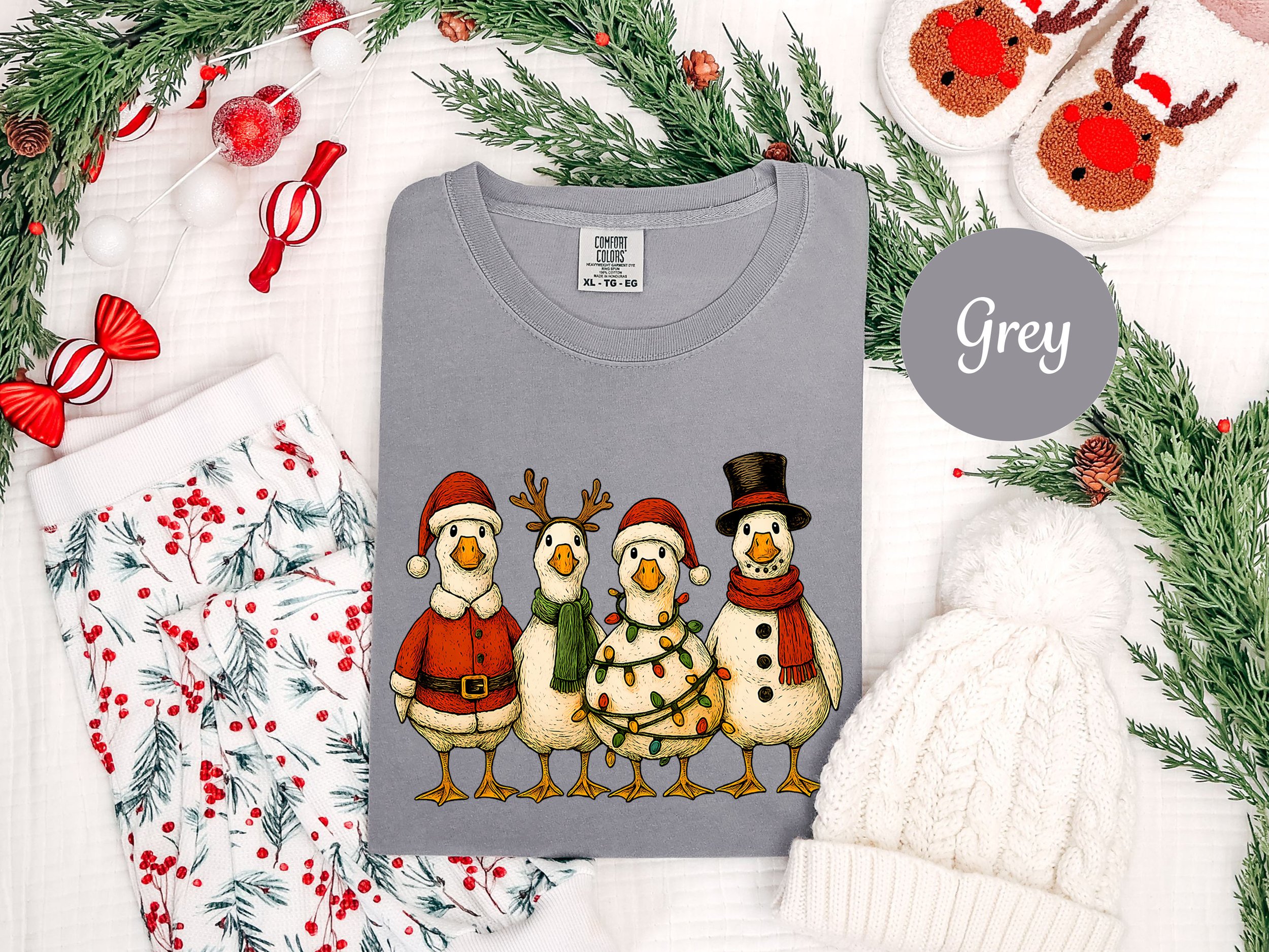 Festive Goose on the Loose