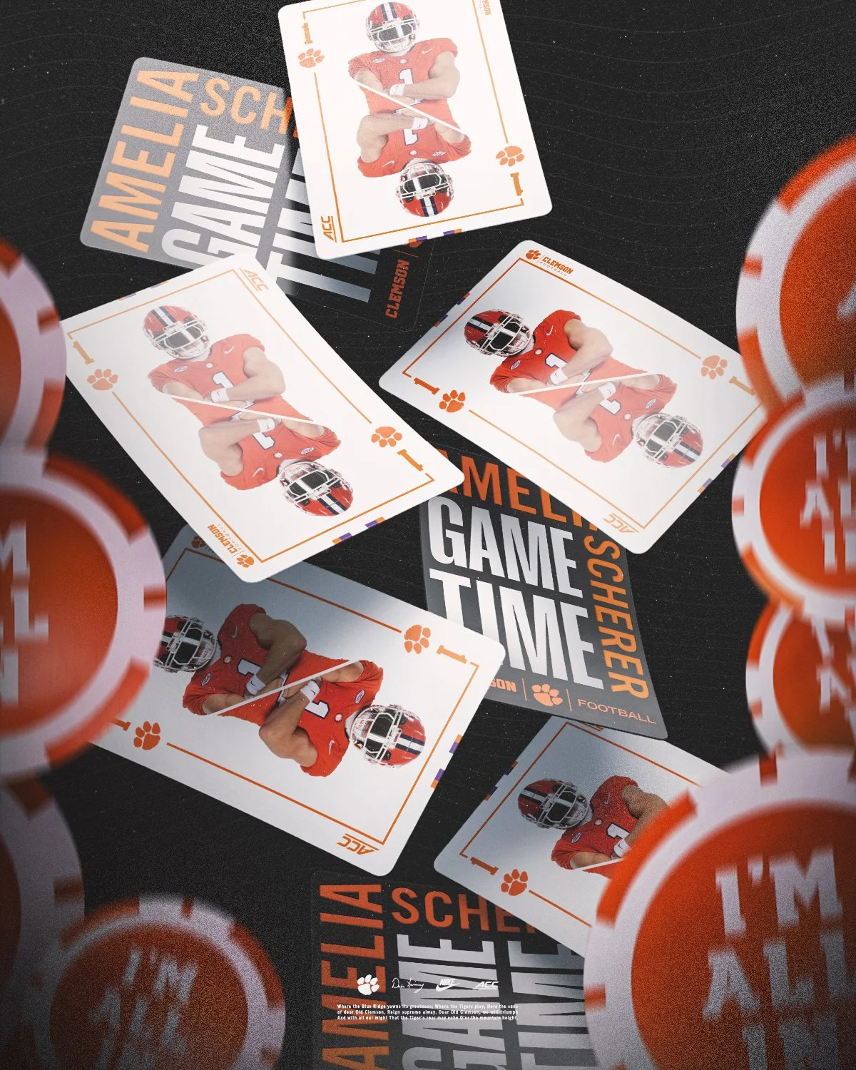 Clemson Football Graphics