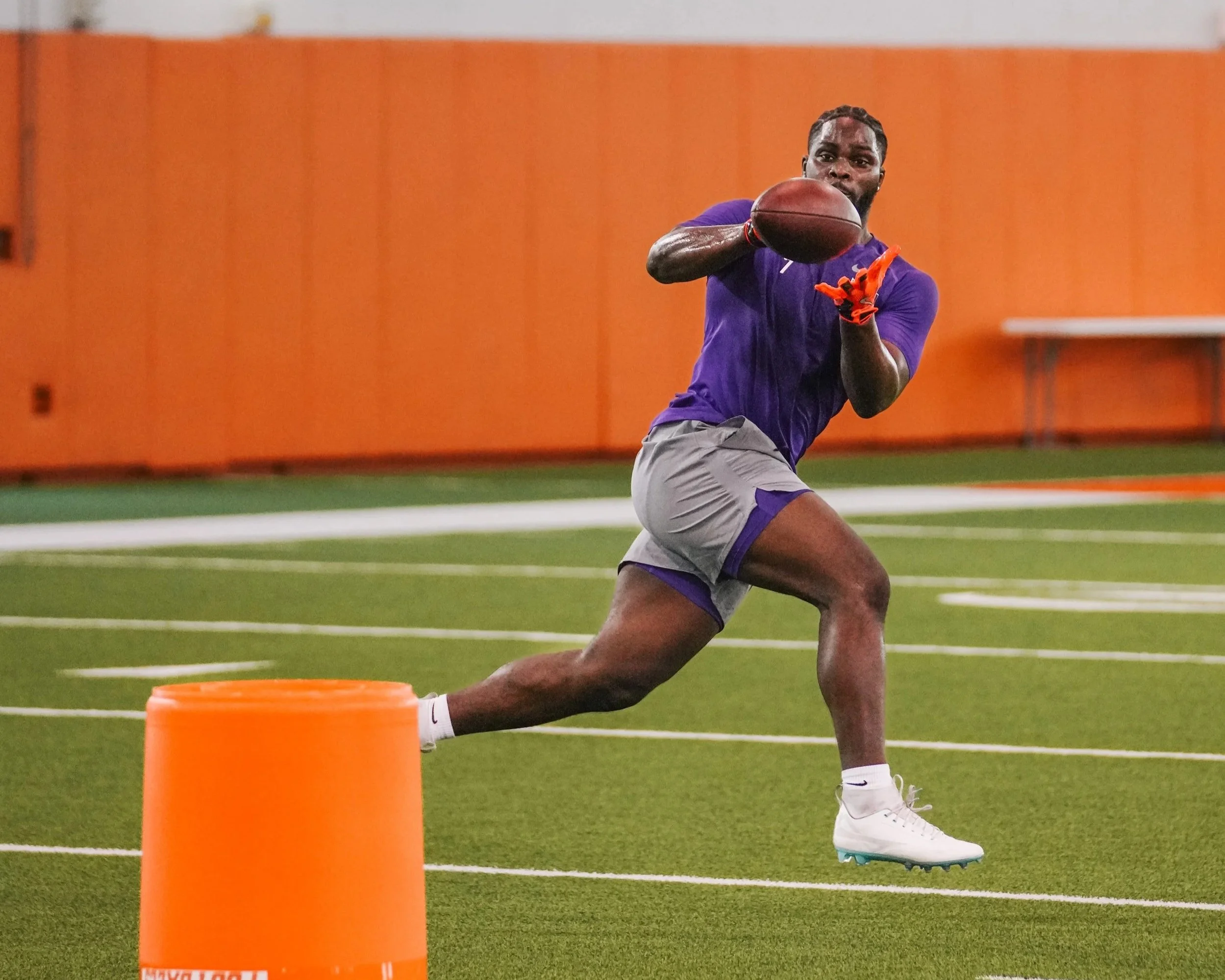 PHOTO: Phil Mafah's Pro Day